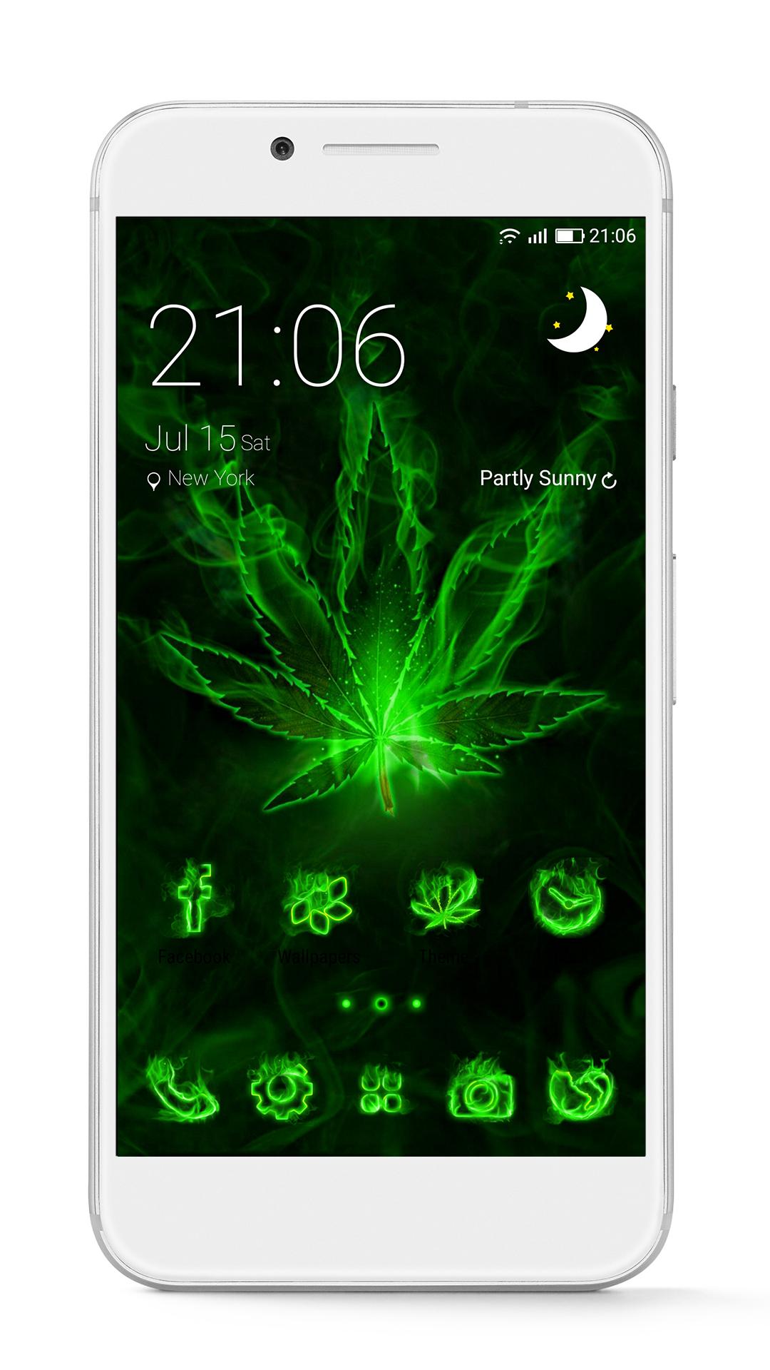 اسکرین شات 3 برنامه GO Launcher -Themes&Wallpapers