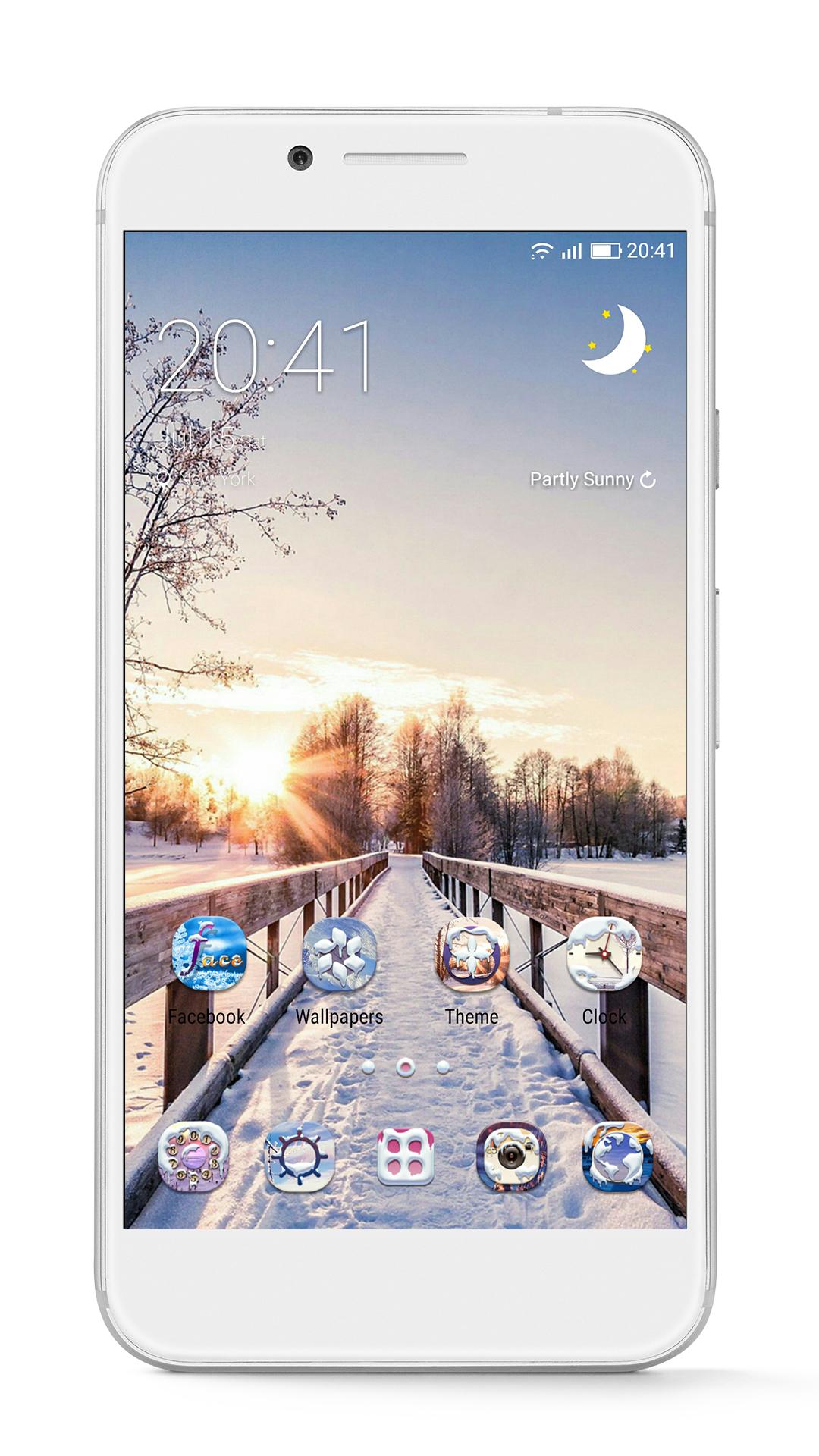 اسکرین شات 1 برنامه GO Launcher -Themes&Wallpapers