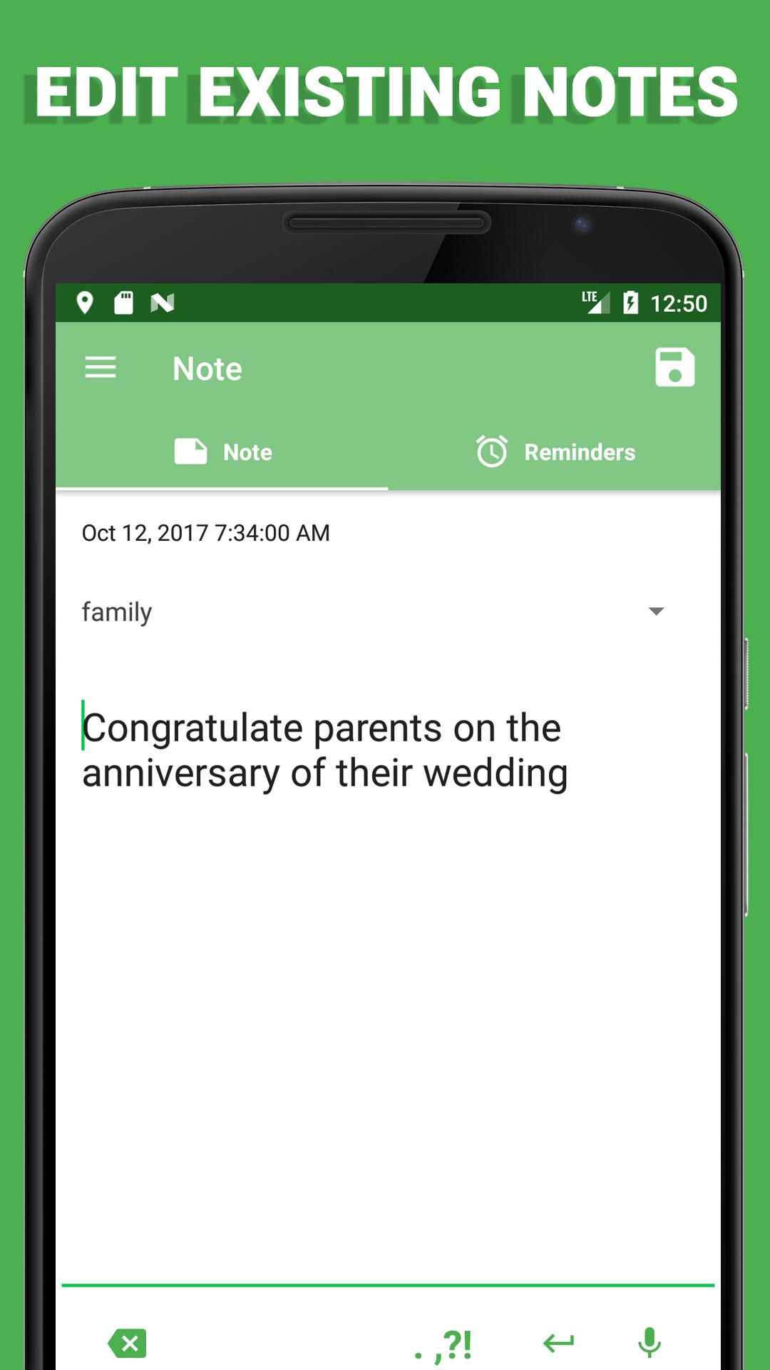 اسکرین شات 5 برنامه Voice notes