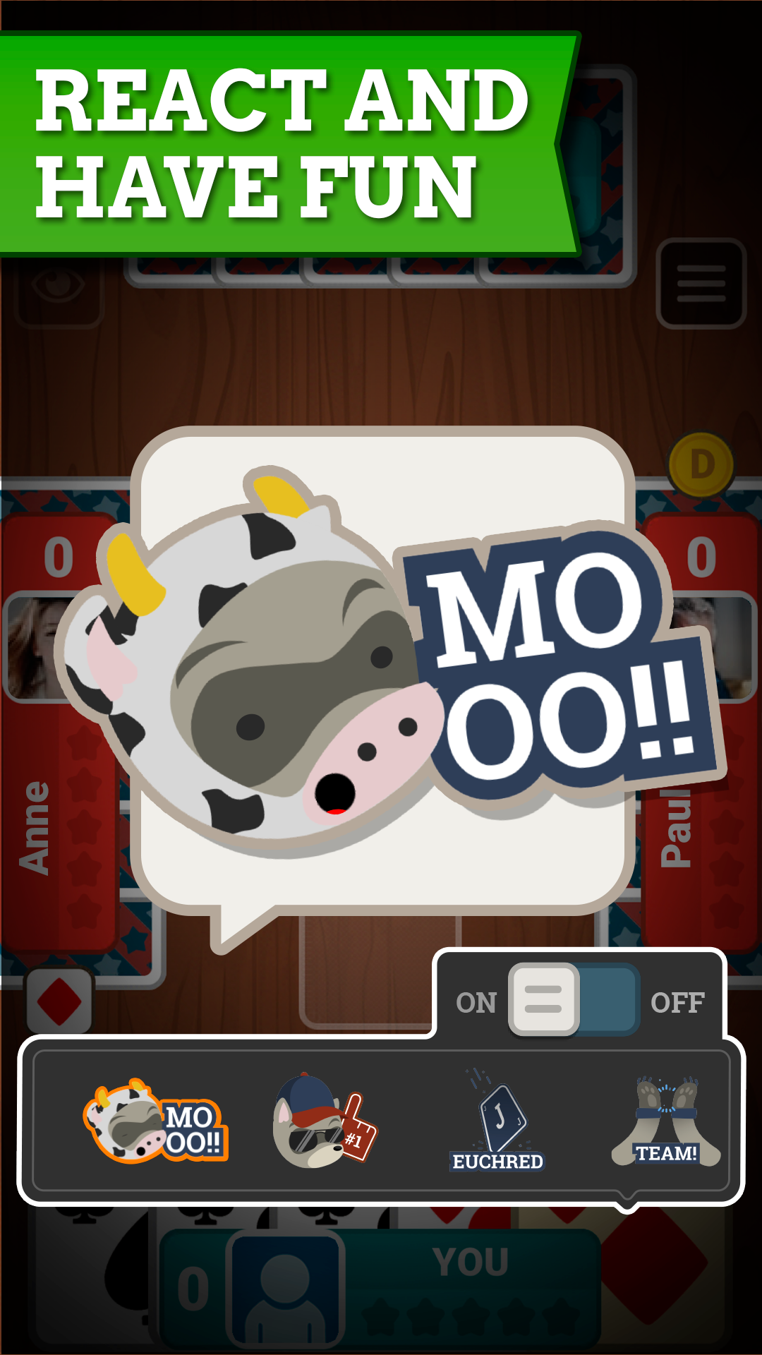 اسکرین شات 6 بازی Euchre Jogatina Cards Online