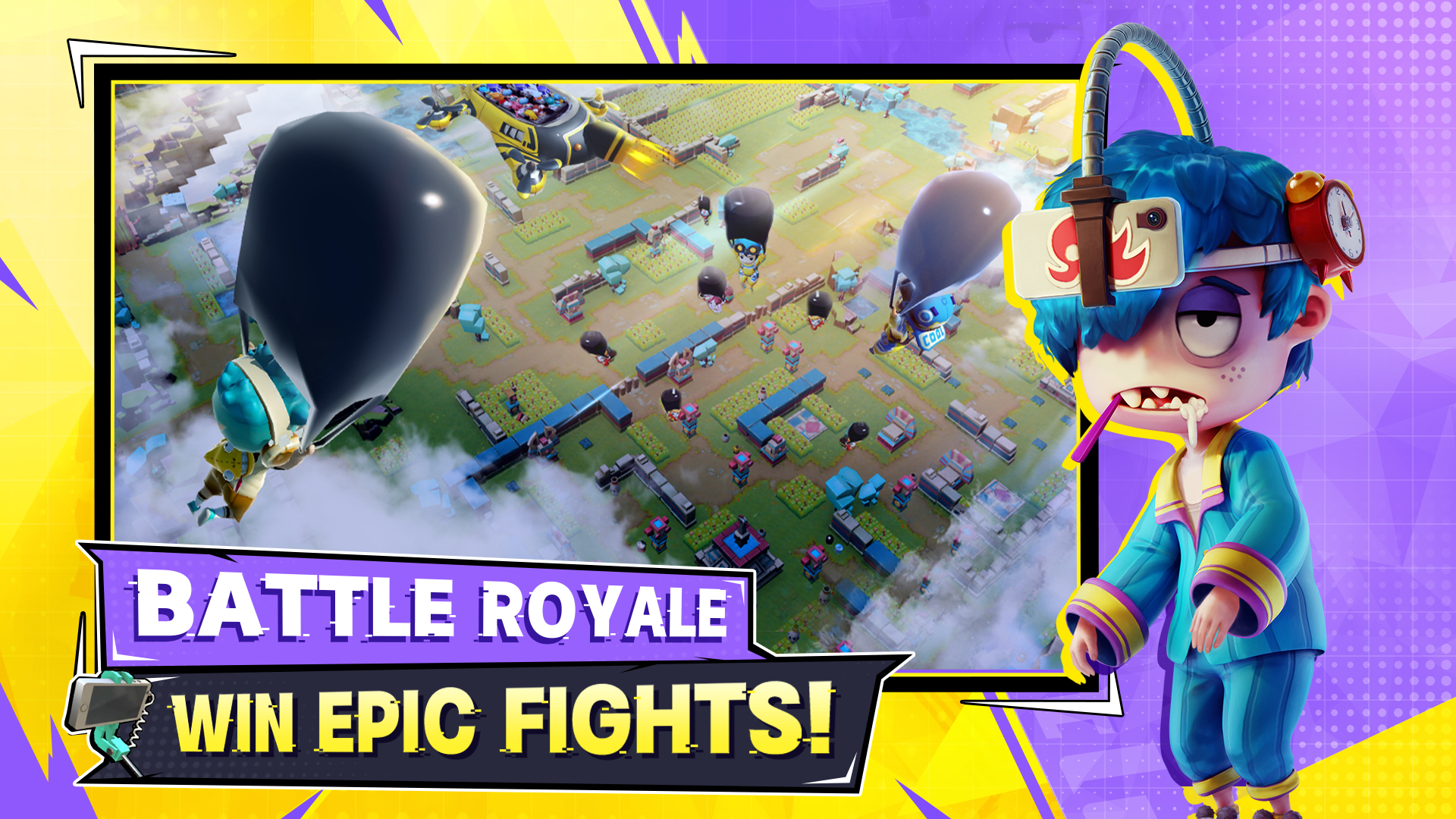 اسکرین شات 3 بازی Funny Fighters: Battle Royale