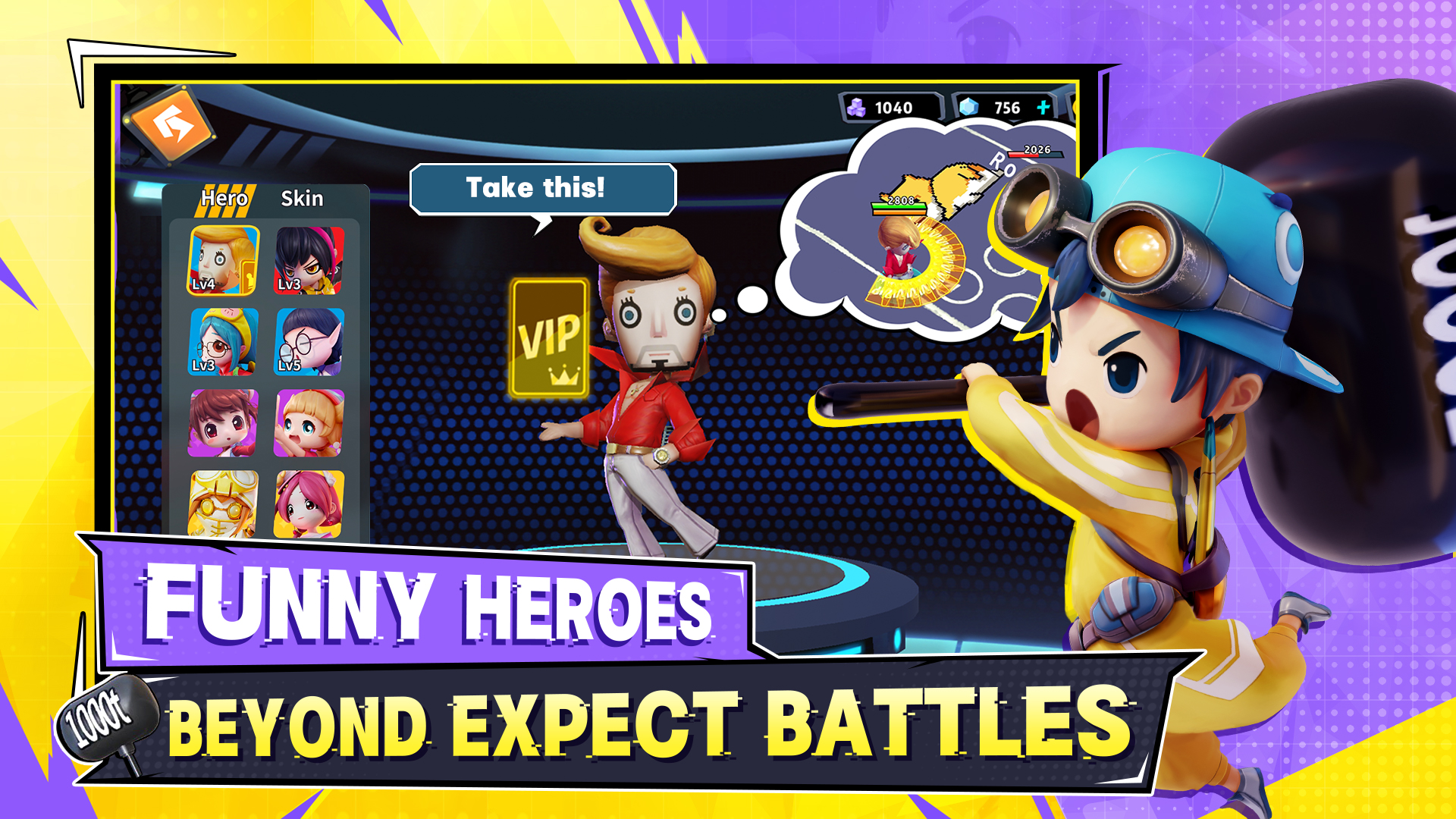 اسکرین شات 2 بازی Funny Fighters: Battle Royale