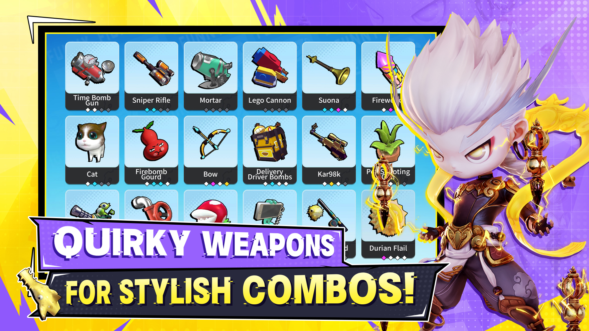 اسکرین شات 4 بازی Funny Fighters: Battle Royale