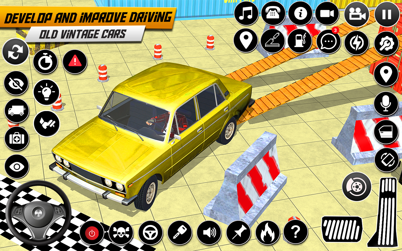 اسکرین شات 2 برنامه Prado Car Parking 3D Games