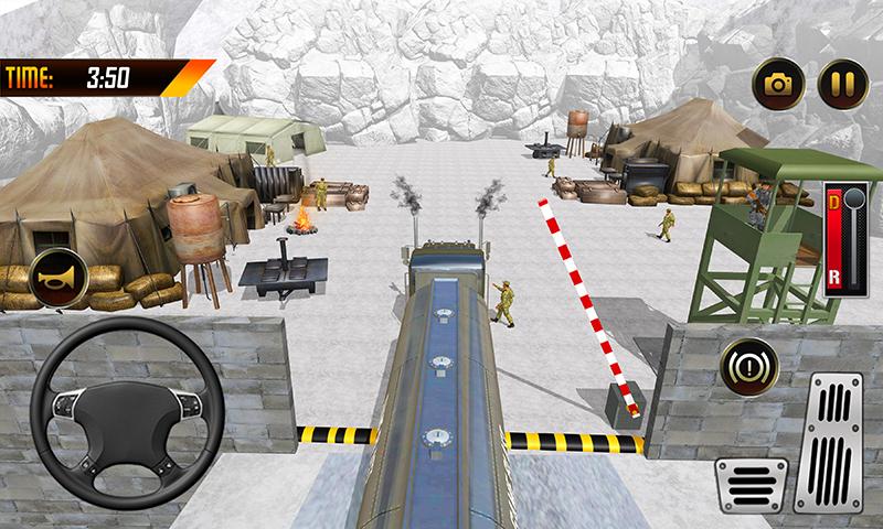 اسکرین شات 6 بازی Military Oil Tanker Truck Game