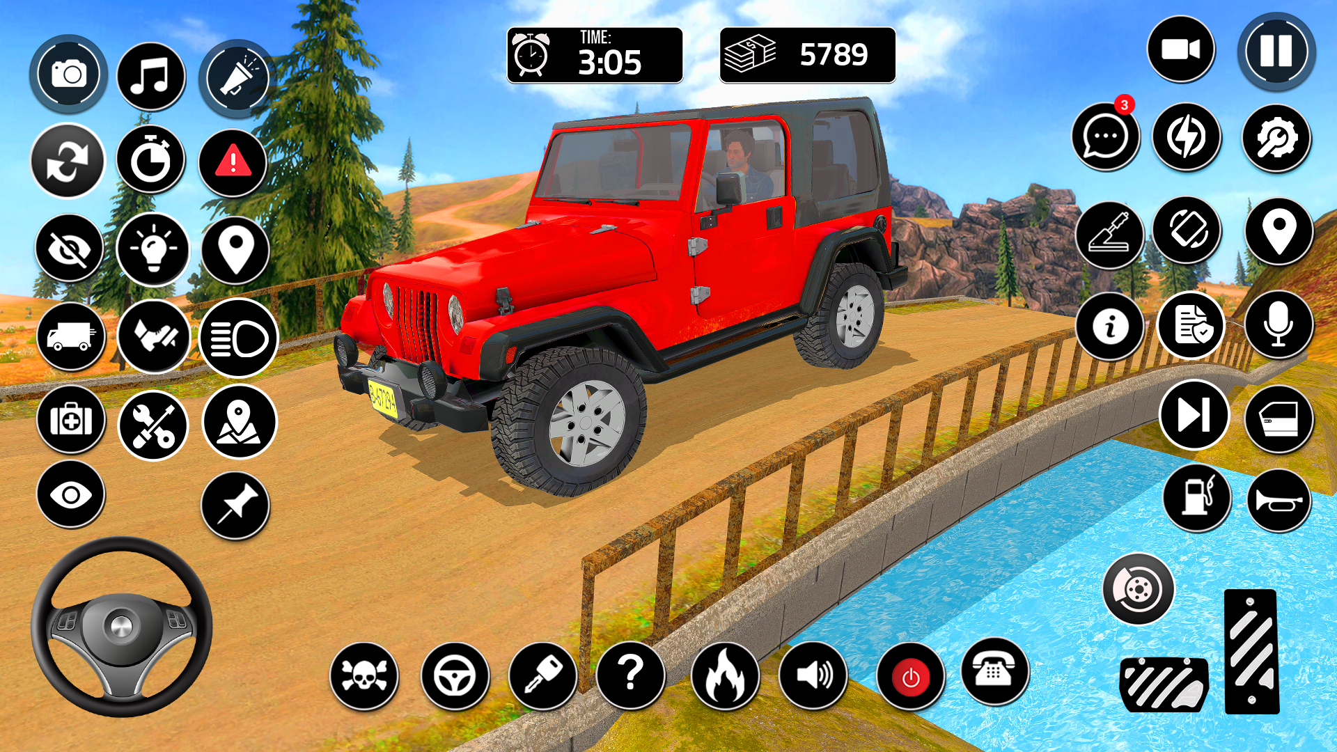 اسکرین شات 3 برنامه Offroad 4x4 Driving Adventure