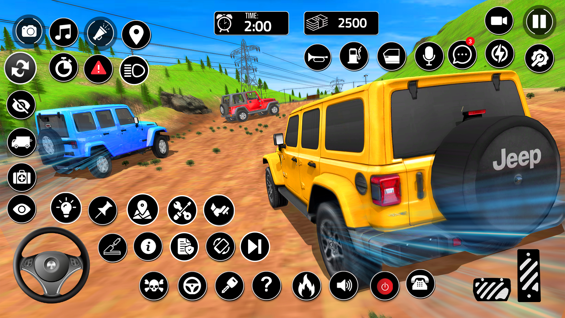 اسکرین شات 2 برنامه Offroad 4x4 Driving Adventure