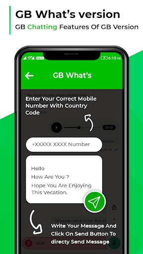 اسکرین شات 4 برنامه GB Whats Pro