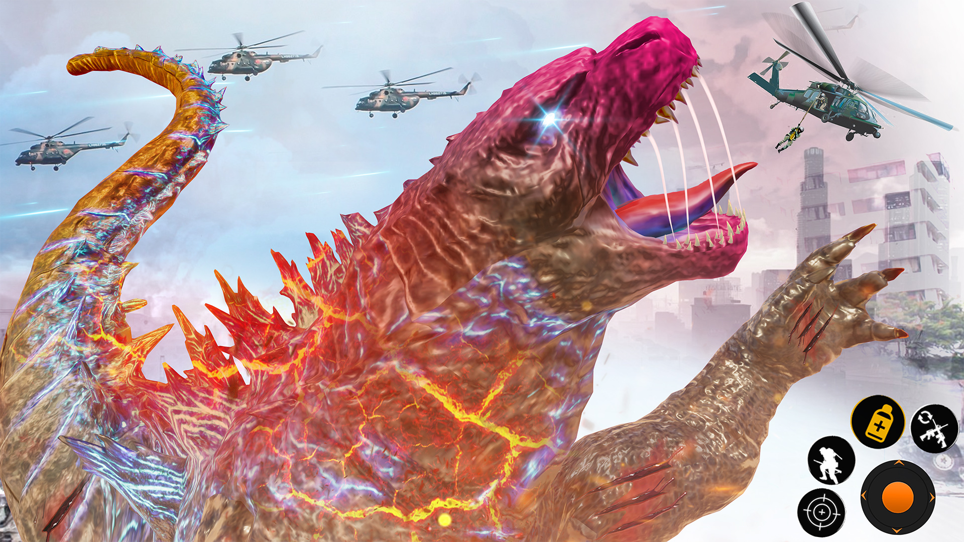 اسکرین شات 4 بازی Deadly Dino Hunter Simulator