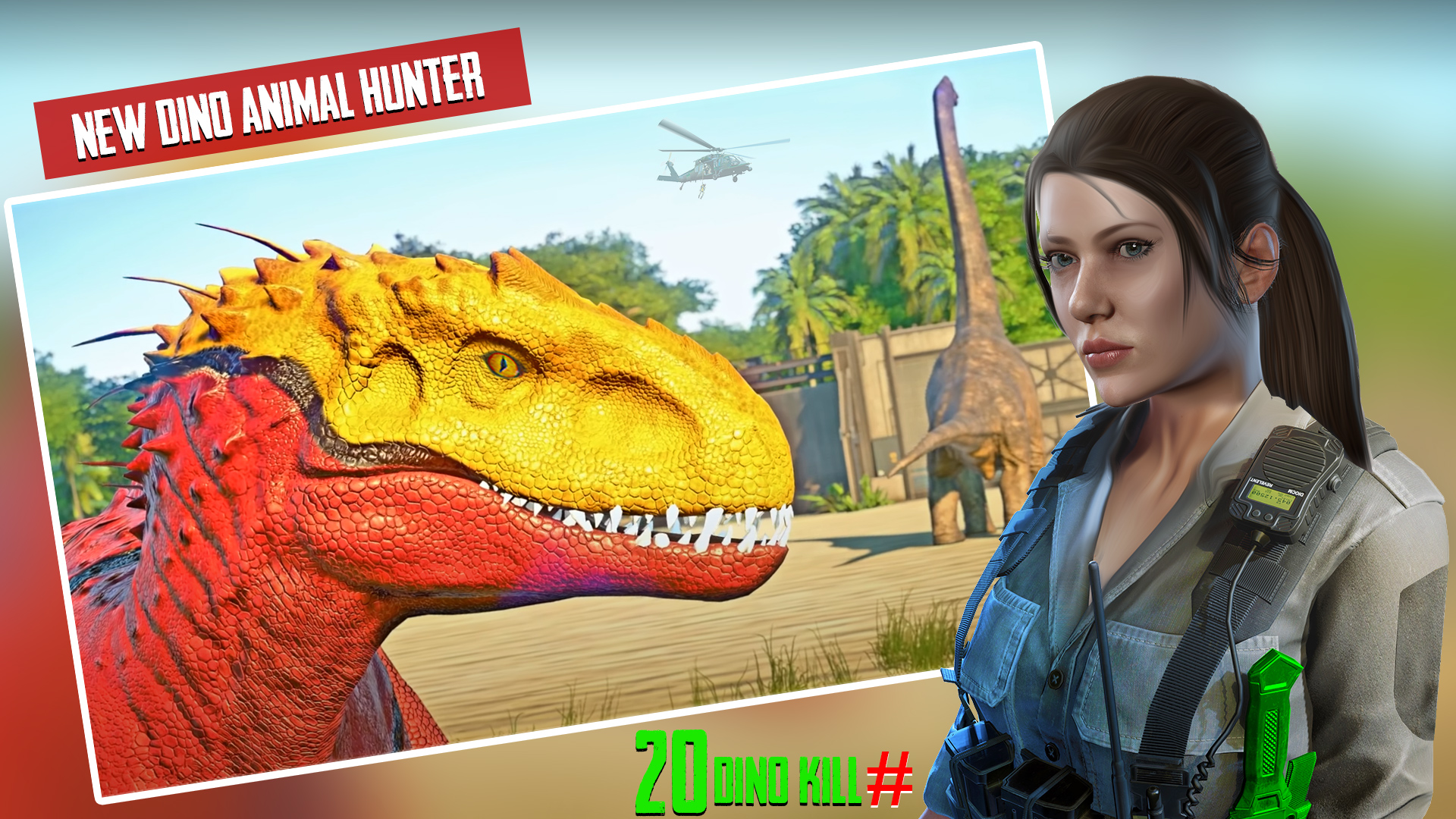 اسکرین شات 5 بازی Deadly Dino Hunter Simulator