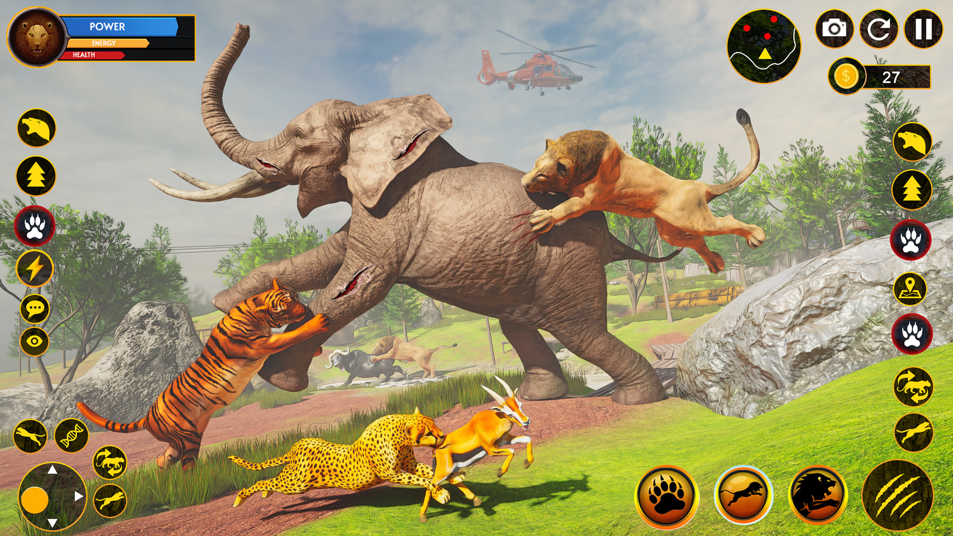 اسکرین شات 4 بازی Animal Hunter: Hunting Games