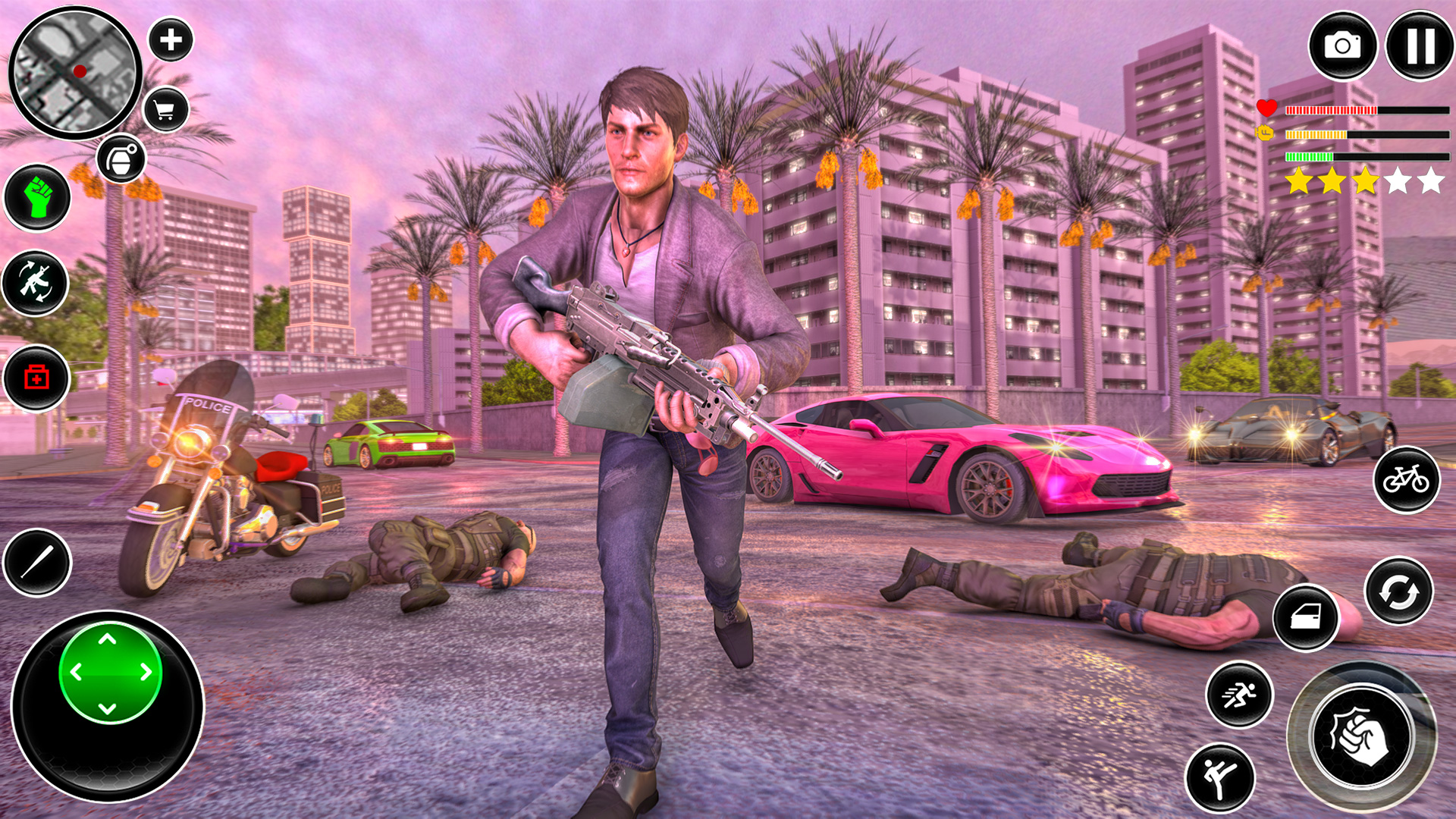 اسکرین شات 3 برنامه Gangster City Mafia Crime Game