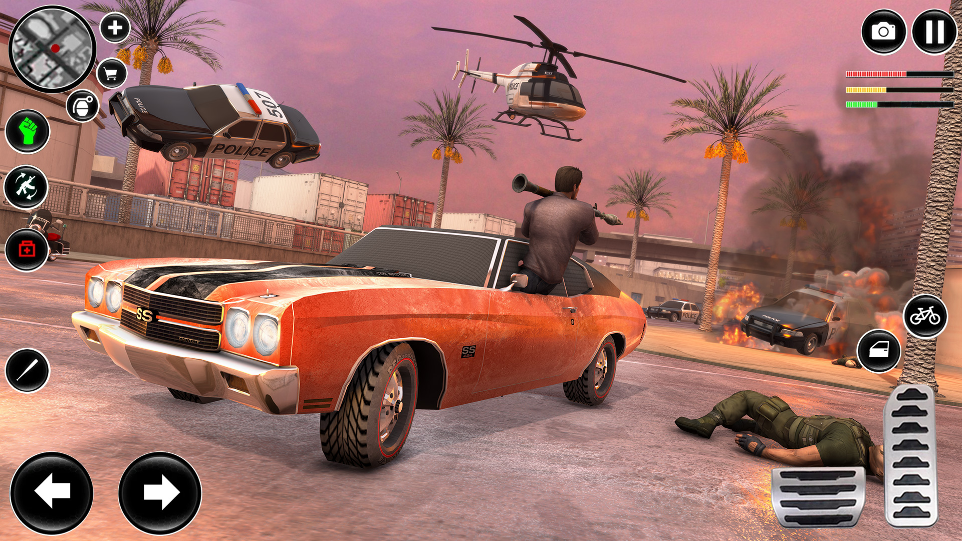اسکرین شات 4 برنامه Gangster City Mafia Crime Game