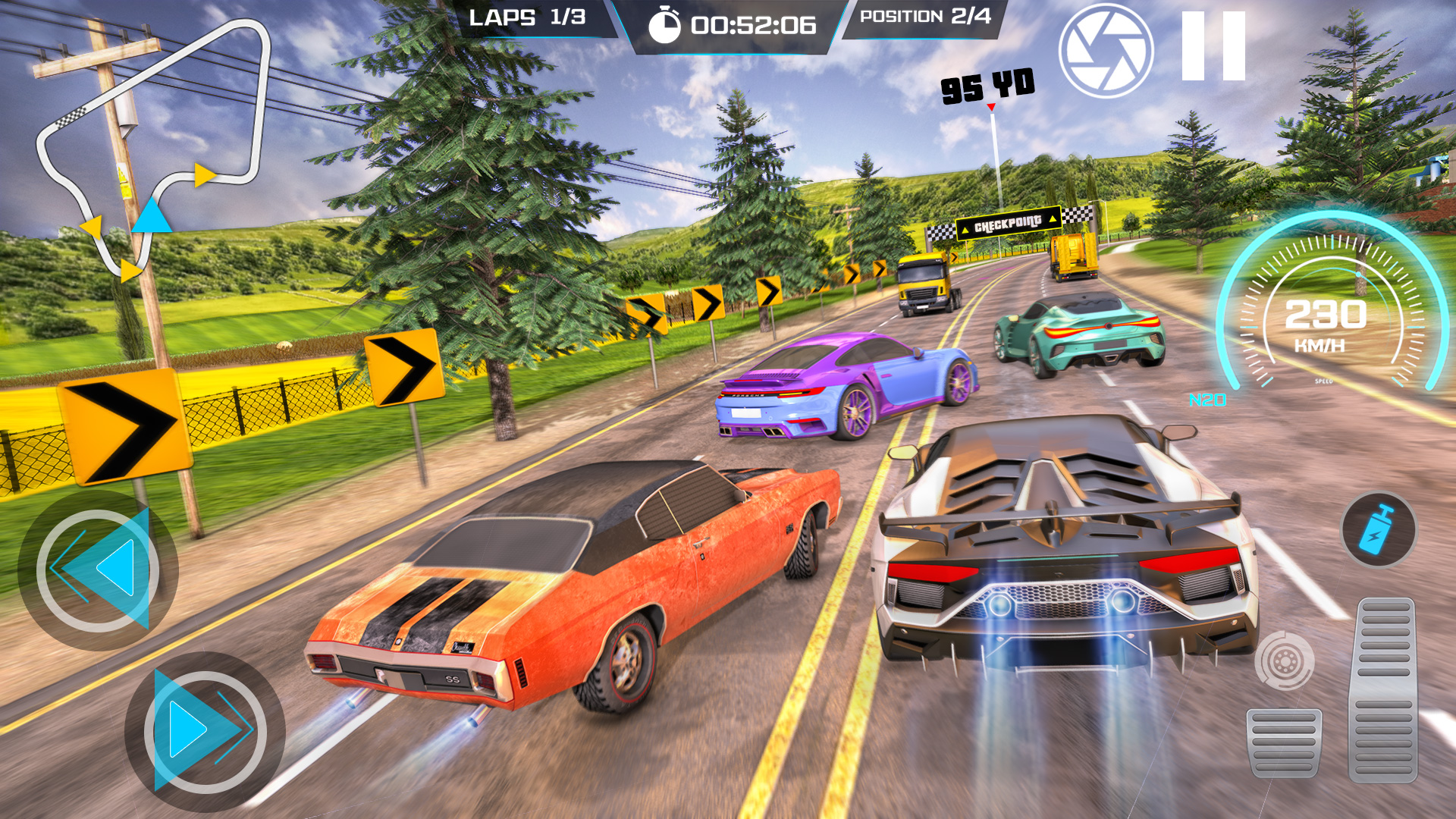 اسکرین شات 7 بازی Extreme Car Driving-Car Racing