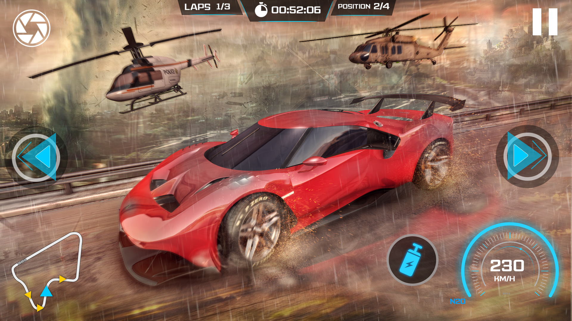 اسکرین شات 2 بازی Extreme Car Driving-Car Racing