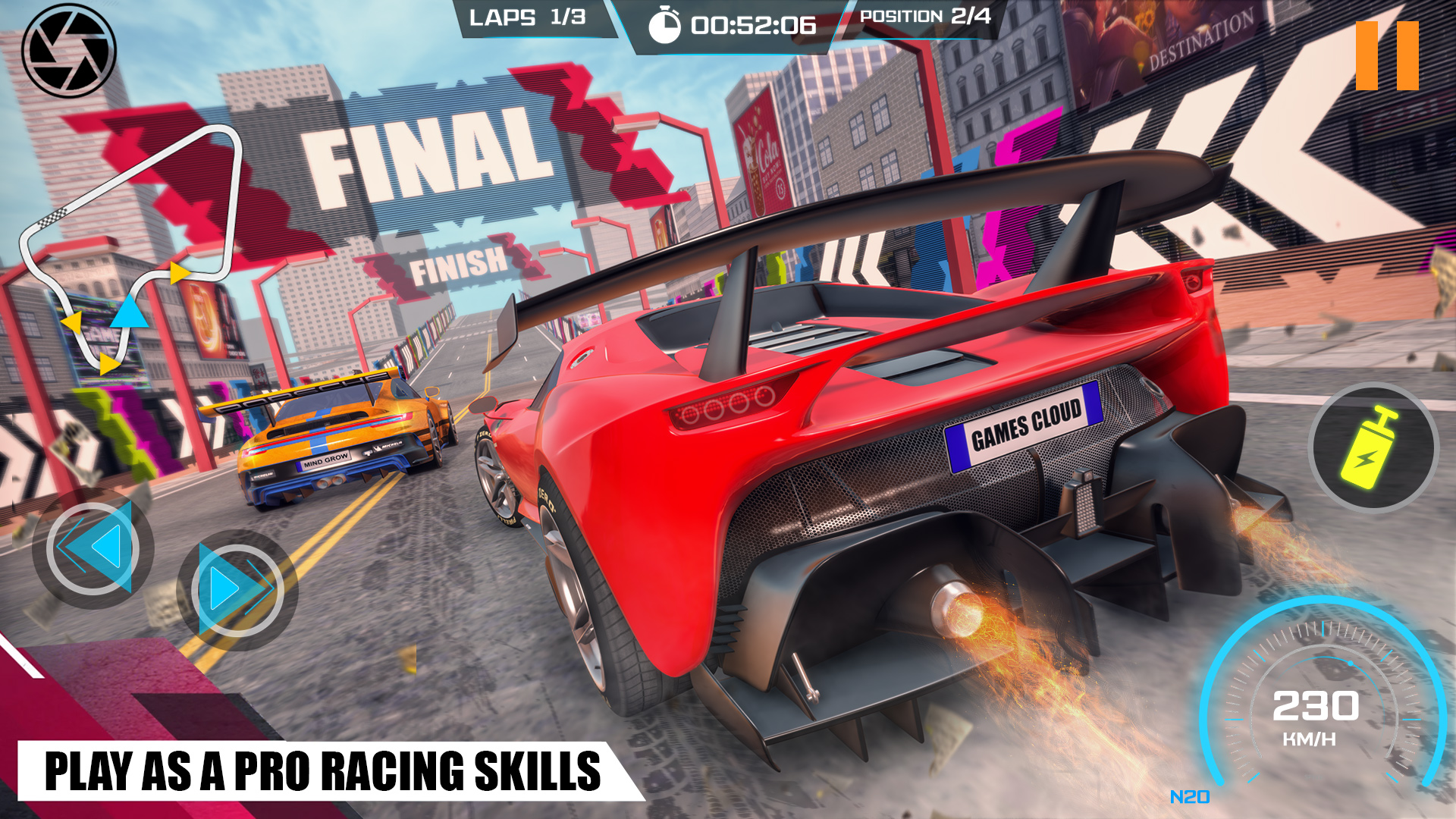 اسکرین شات 4 بازی Extreme Car Driving-Car Racing