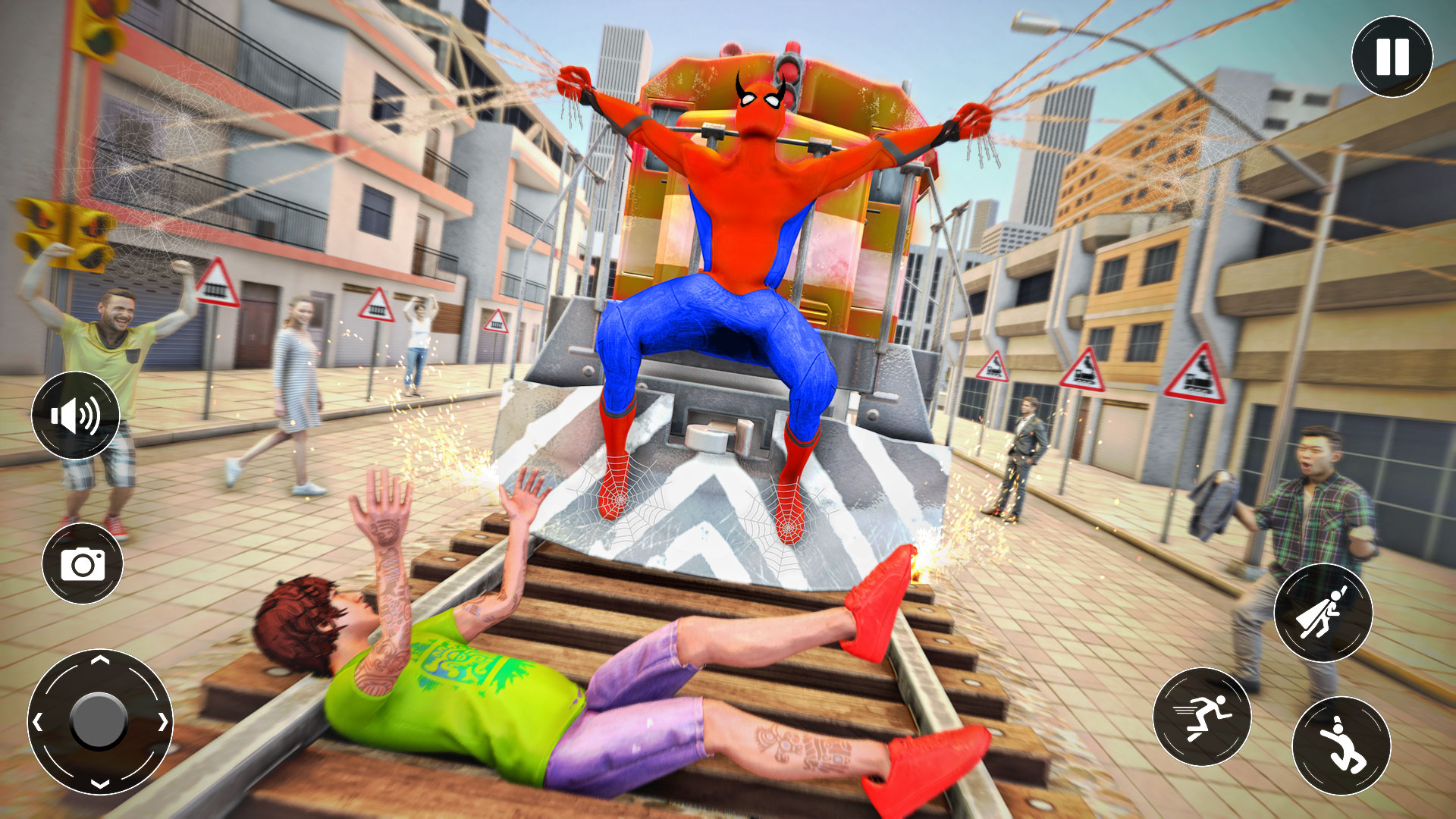 اسکرین شات 6 بازی Spider Game: Spider Rope Hero