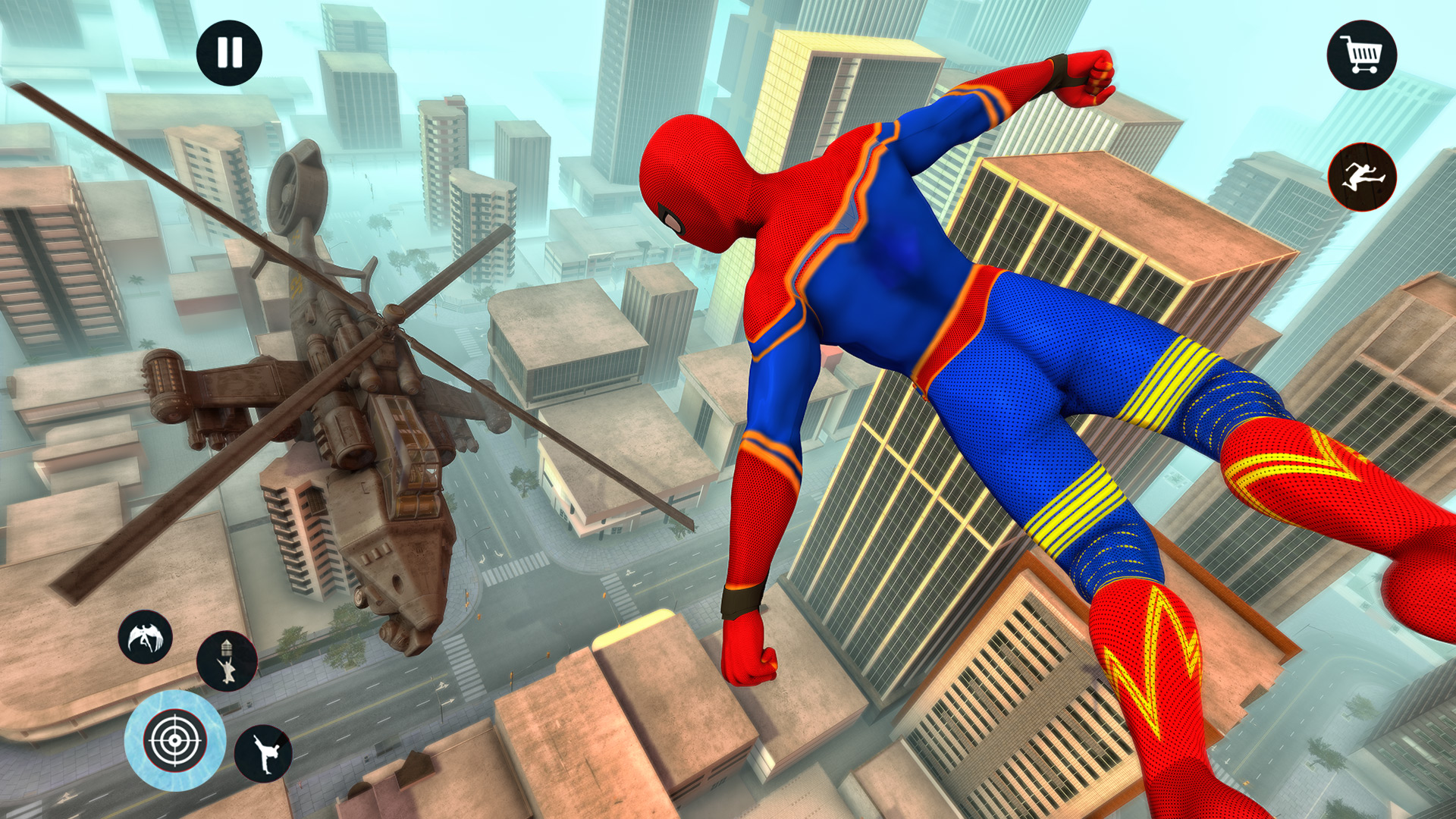 اسکرین شات 7 بازی Spider Game: Spider Rope Hero