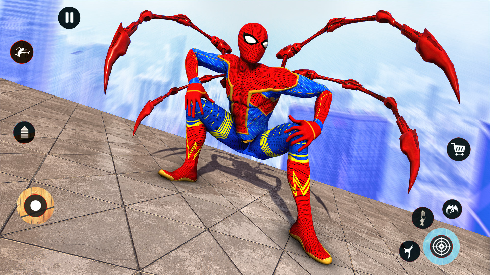 اسکرین شات 1 بازی Spider Game: Spider Rope Hero