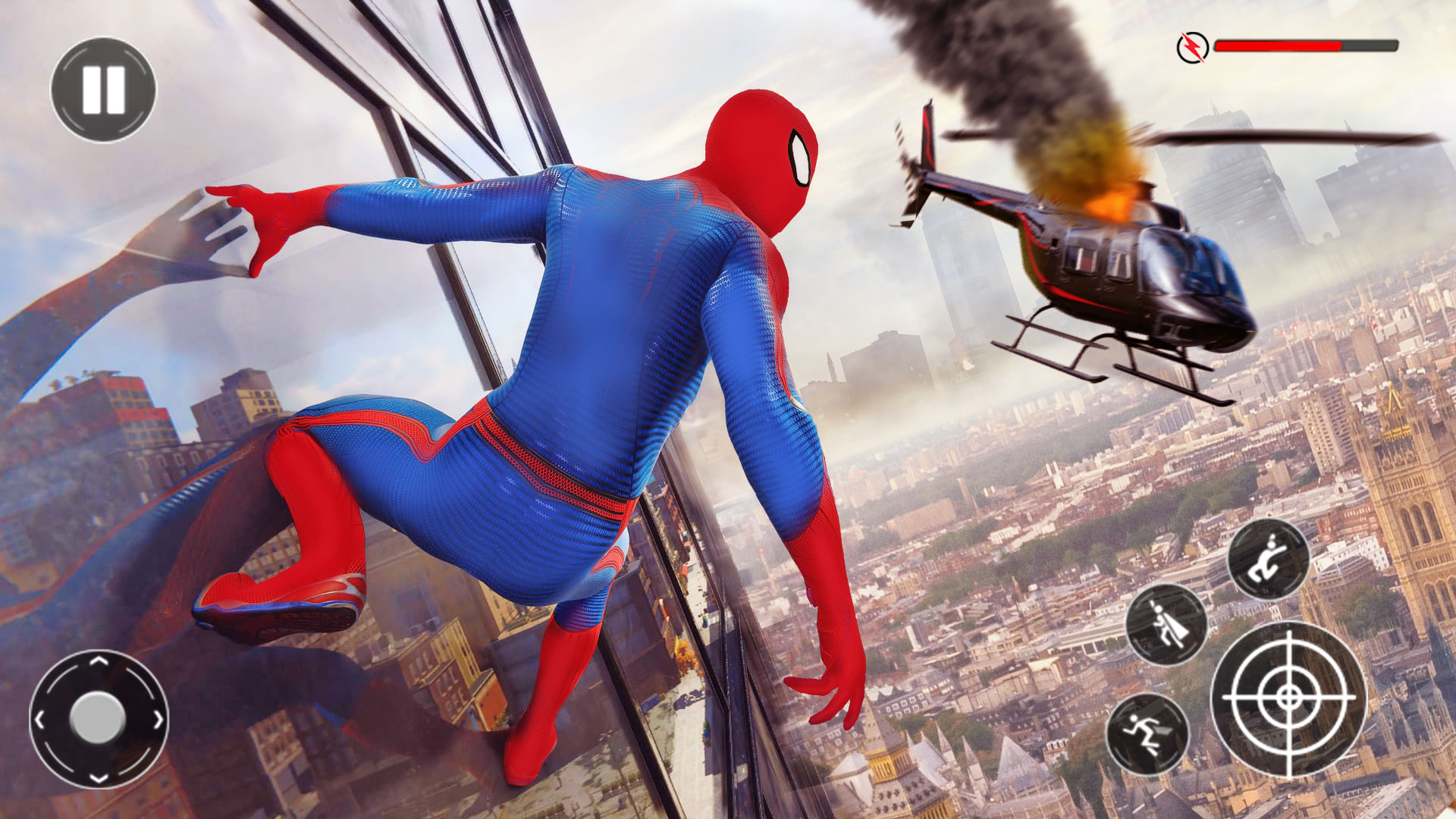 اسکرین شات 2 بازی Spider Game: Spider Rope Hero