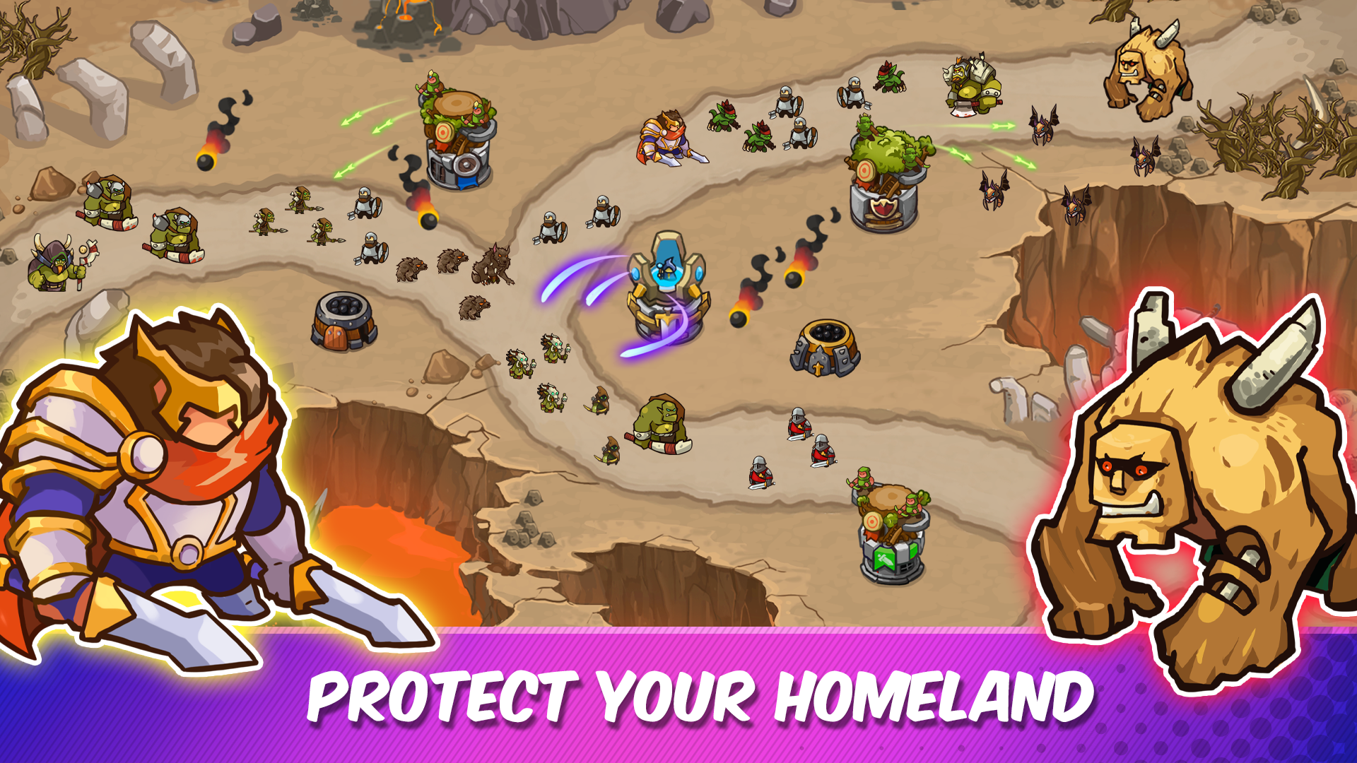 اسکرین شات 1 بازی King Of Defense: Merge TD