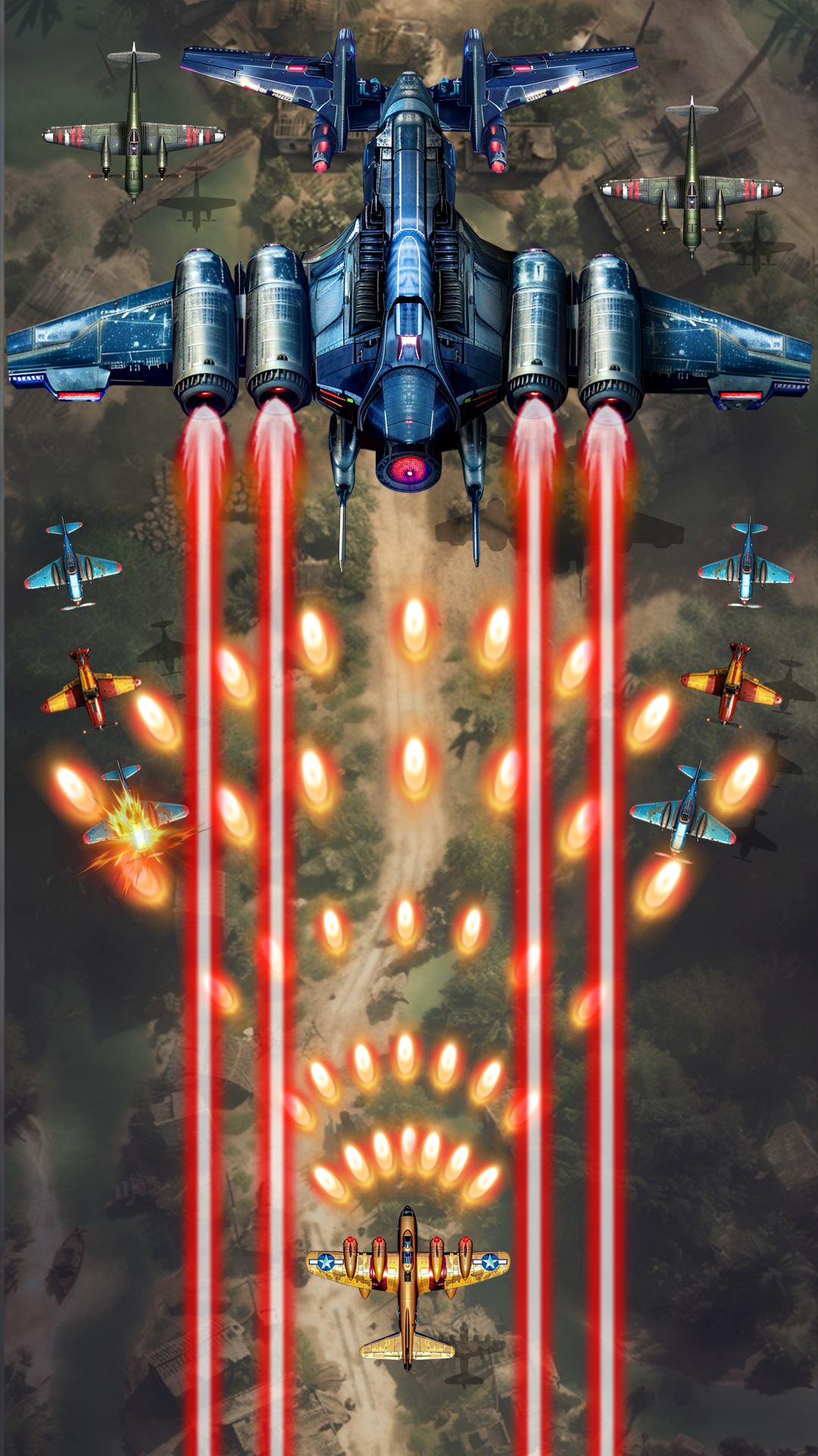 اسکرین شات 6 بازی 1945 WarGuard: Sky Shooter