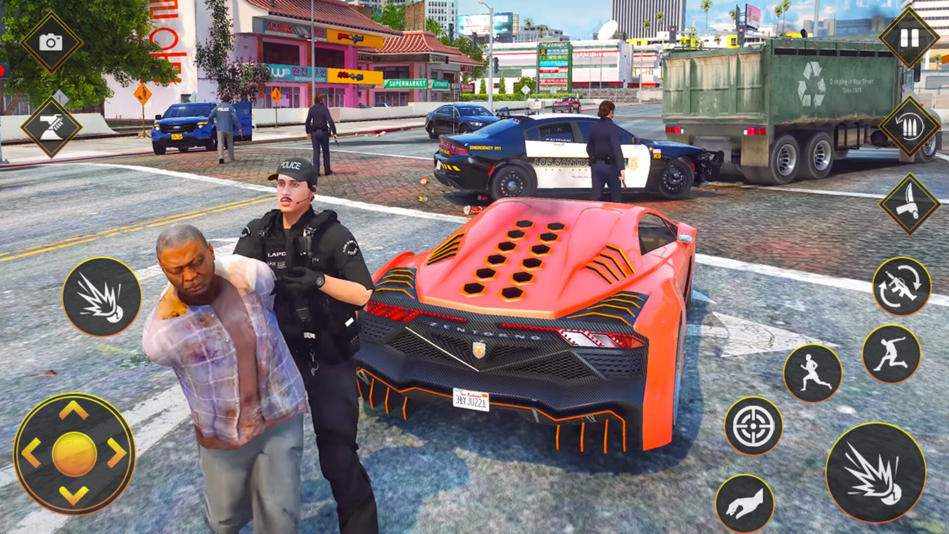 اسکرین شات 5 بازی Gangster Theft Crime games