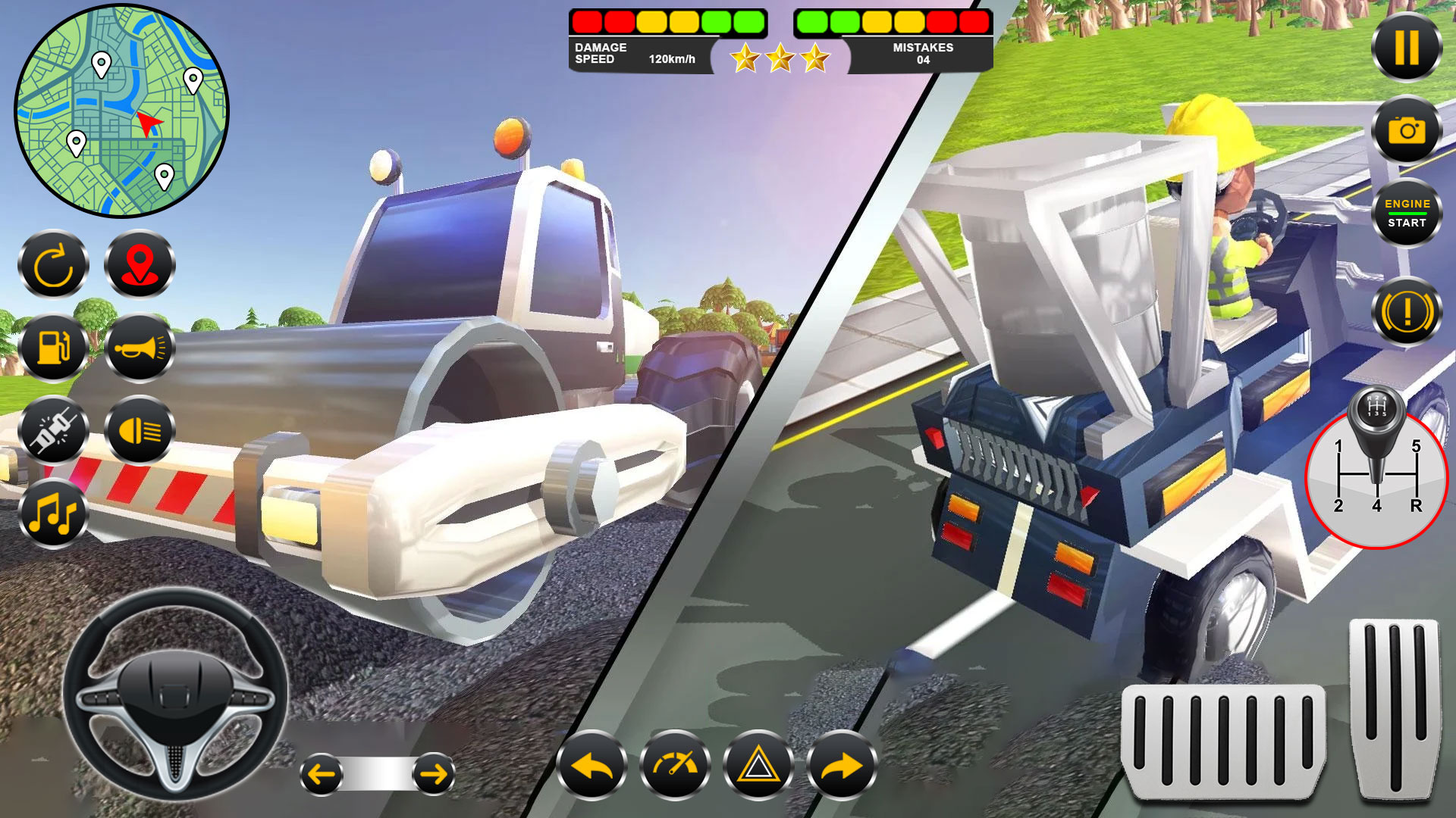 اسکرین شات 7 برنامه Road Construction Excavator 3D