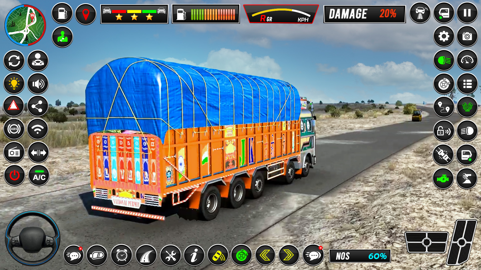اسکرین شات 6 بازی Indian Truck Cargo Truck Sim