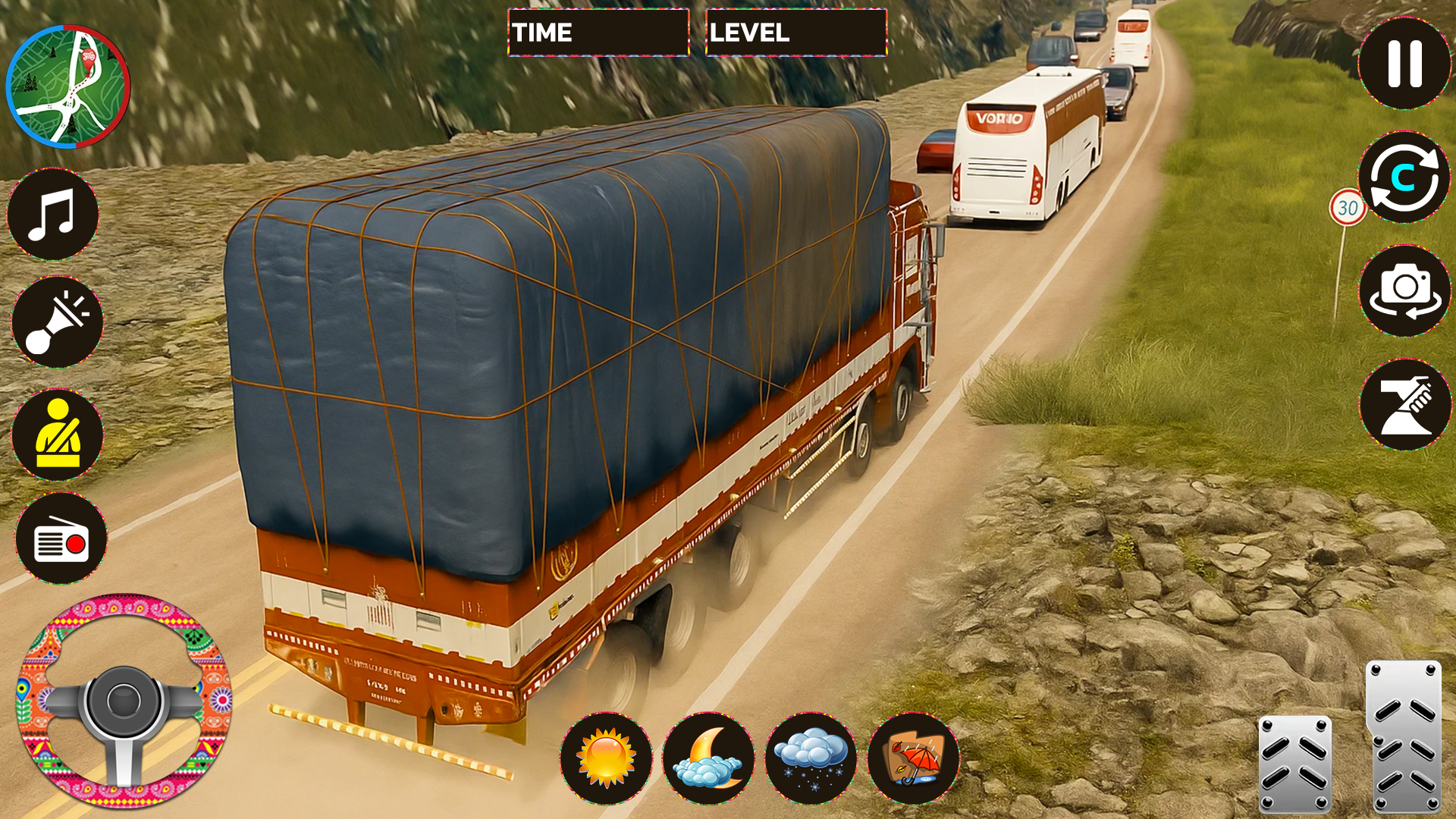 اسکرین شات 4 بازی Indian Truck Cargo Truck Sim