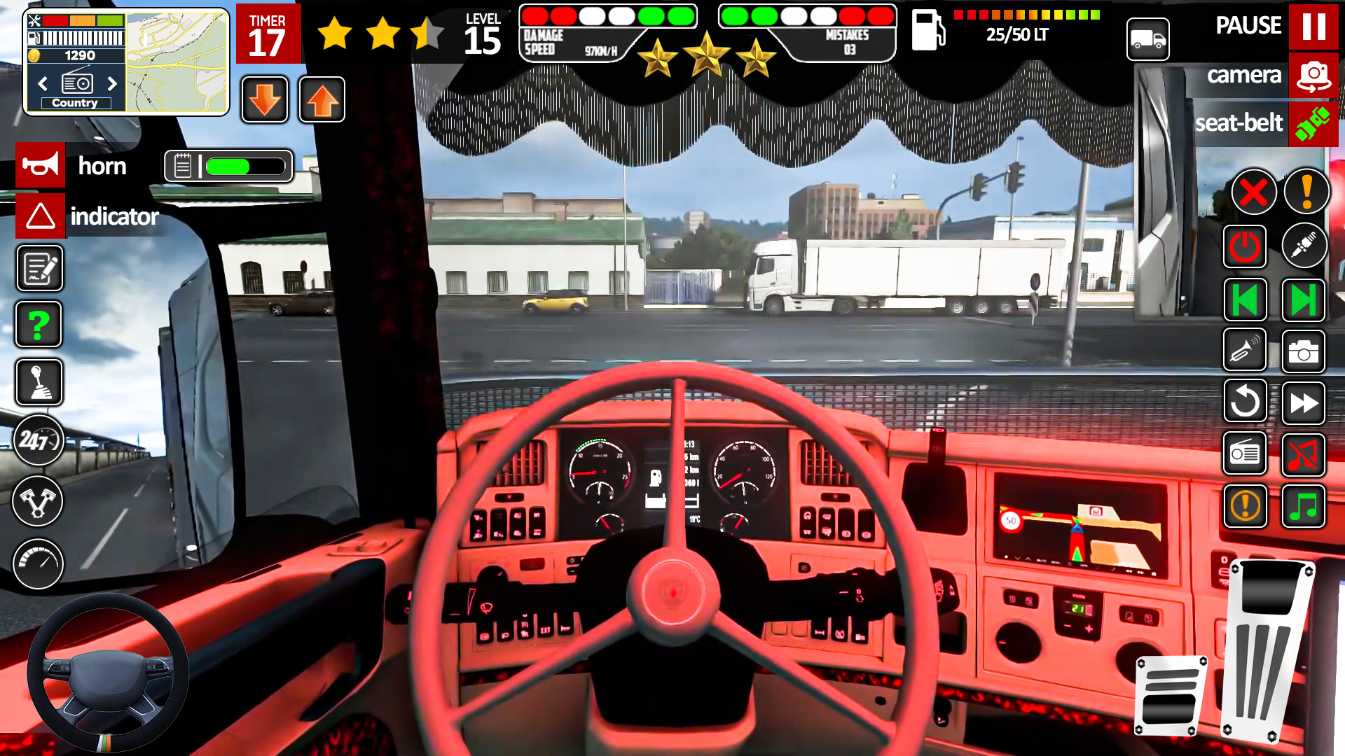 اسکرین شات 4 بازی Real Truck Driving Truck Game
