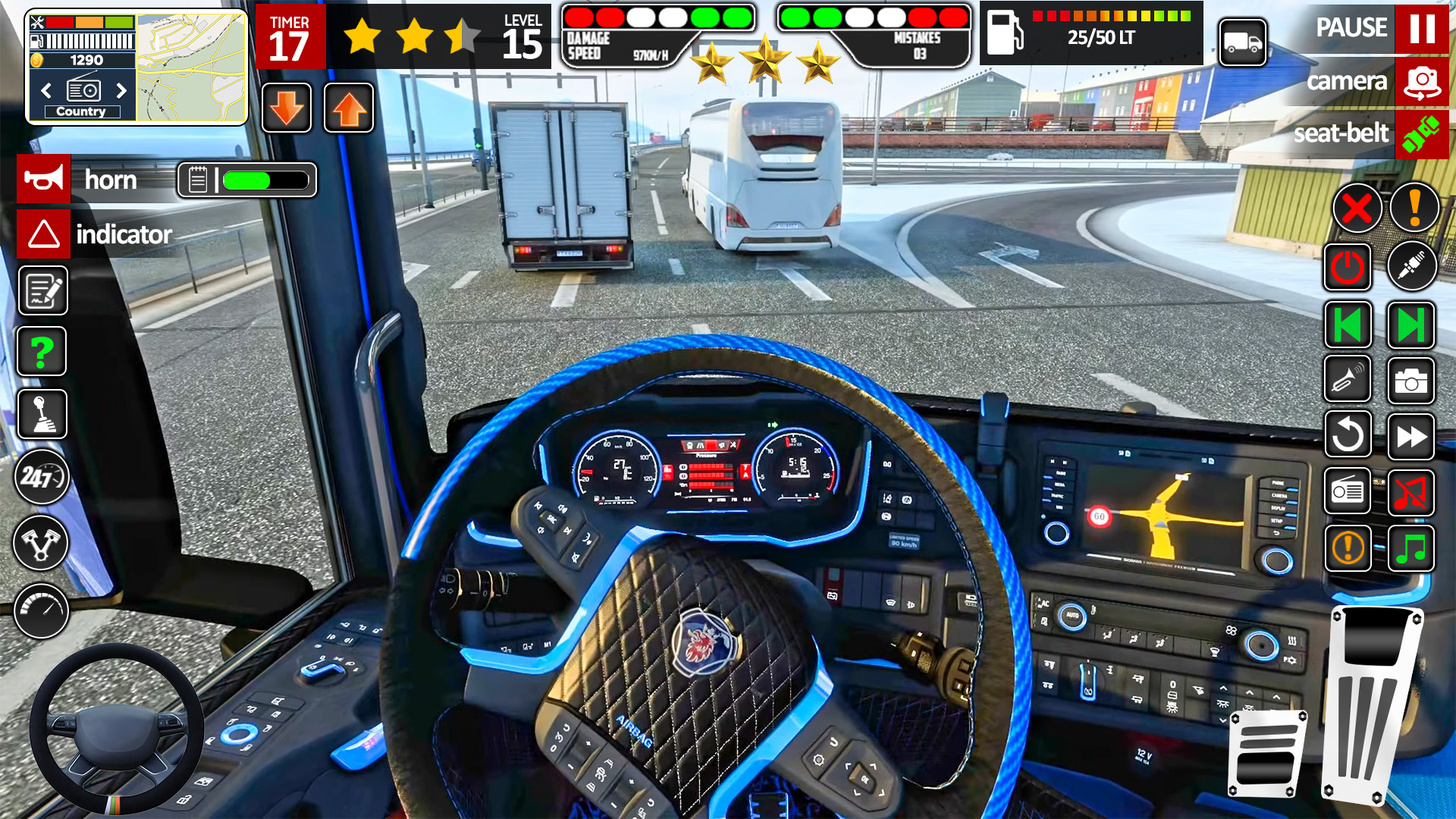 اسکرین شات 5 بازی Real Truck Driving Truck Game