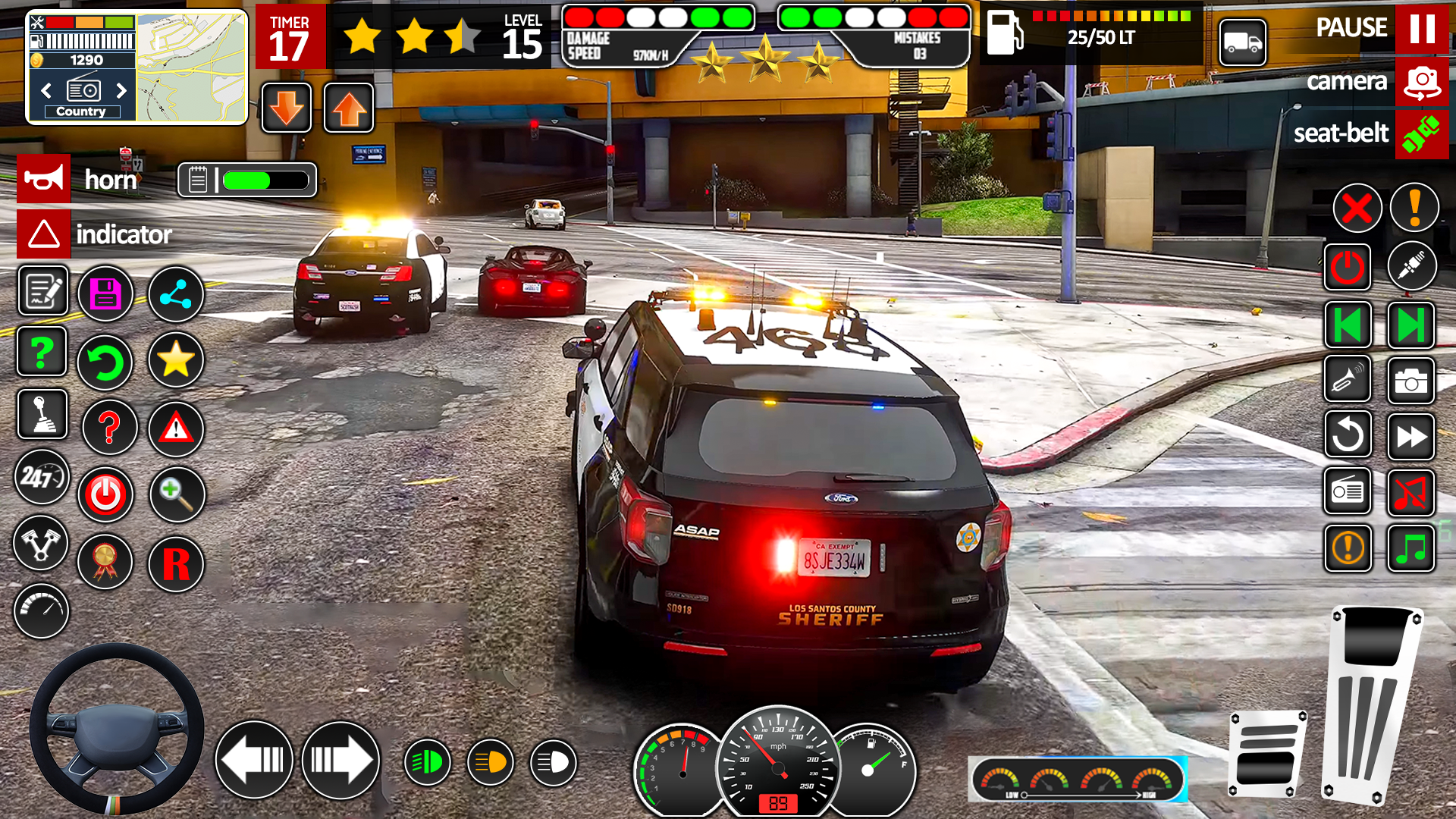 اسکرین شات 6 بازی City Police Cop Car Chase Game