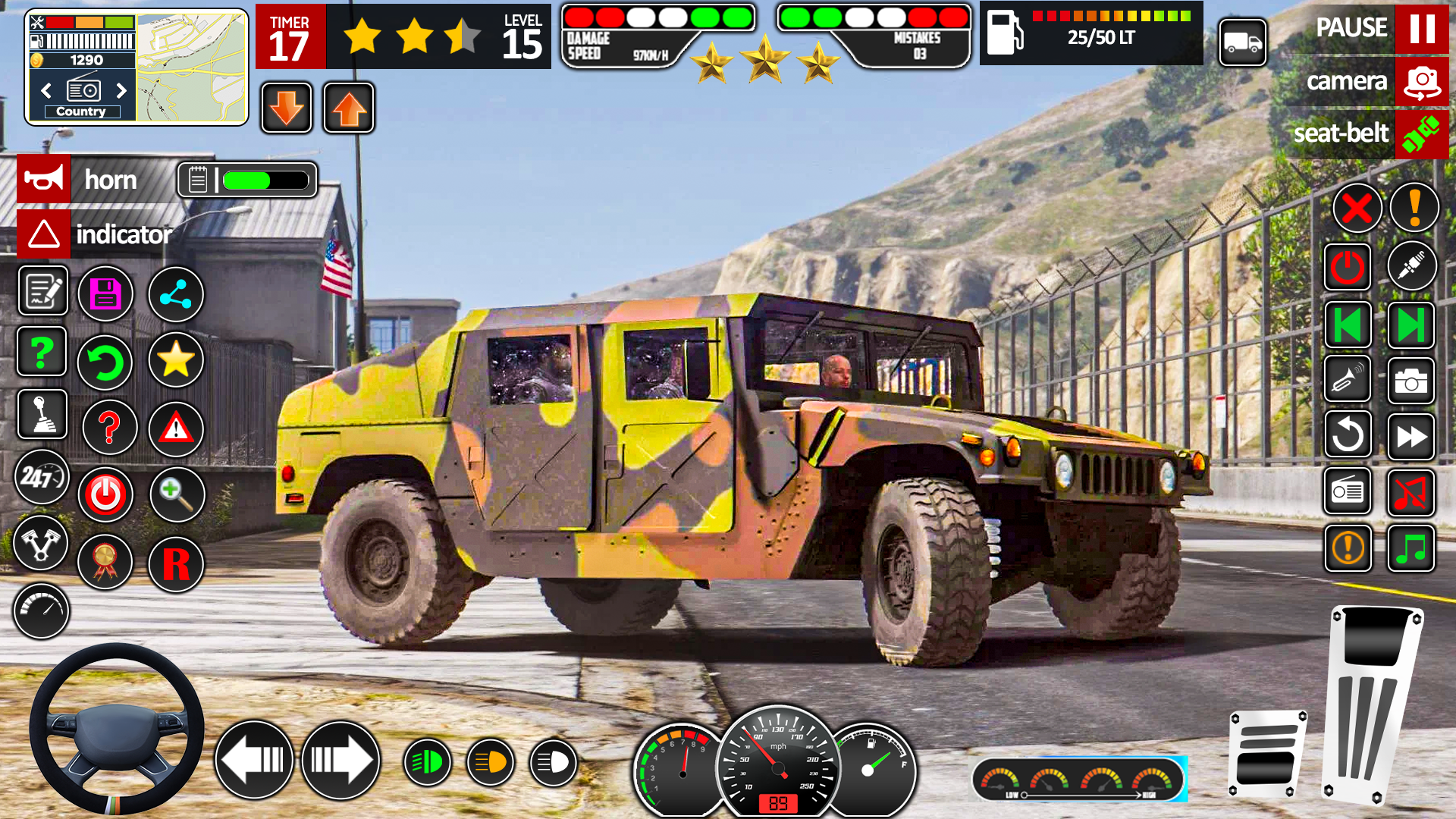 اسکرین شات 6 بازی Army Truck Driving Truck 3D