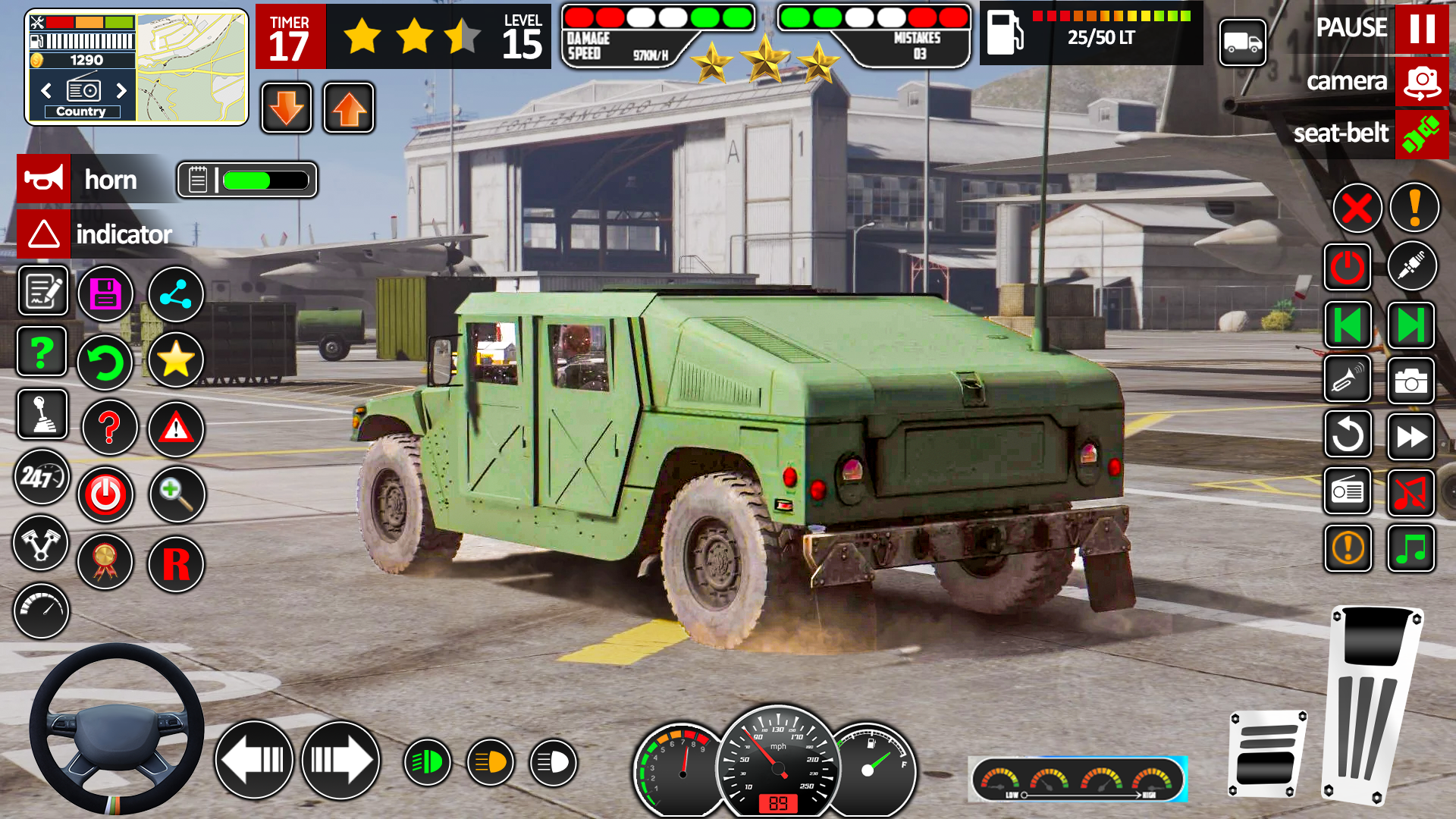 اسکرین شات 2 بازی Army Truck Driving Truck 3D