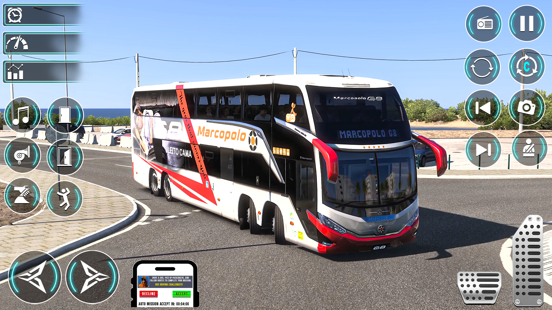 اسکرین شات 6 بازی US Bus Driving Game Bus Sim