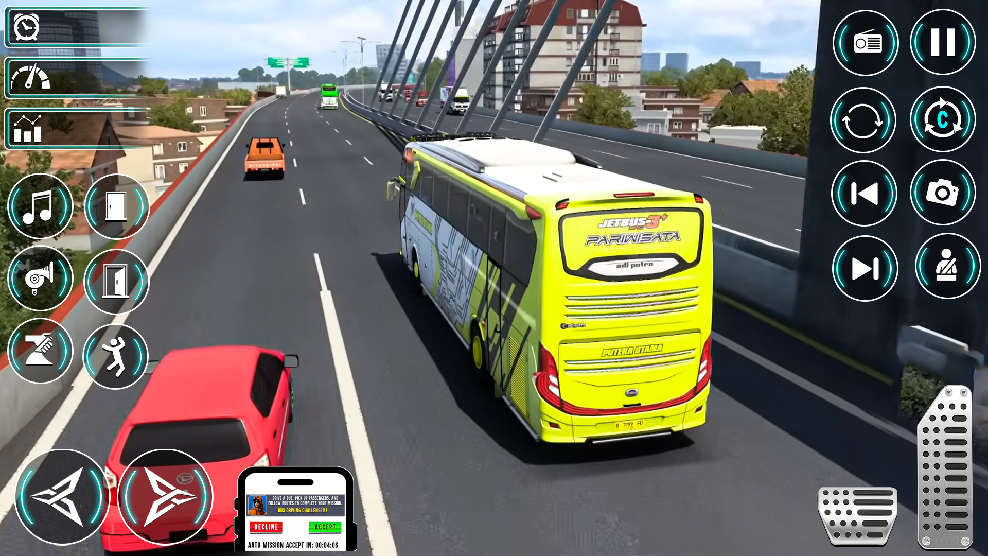 اسکرین شات 5 بازی US Bus Driving Game Bus Sim