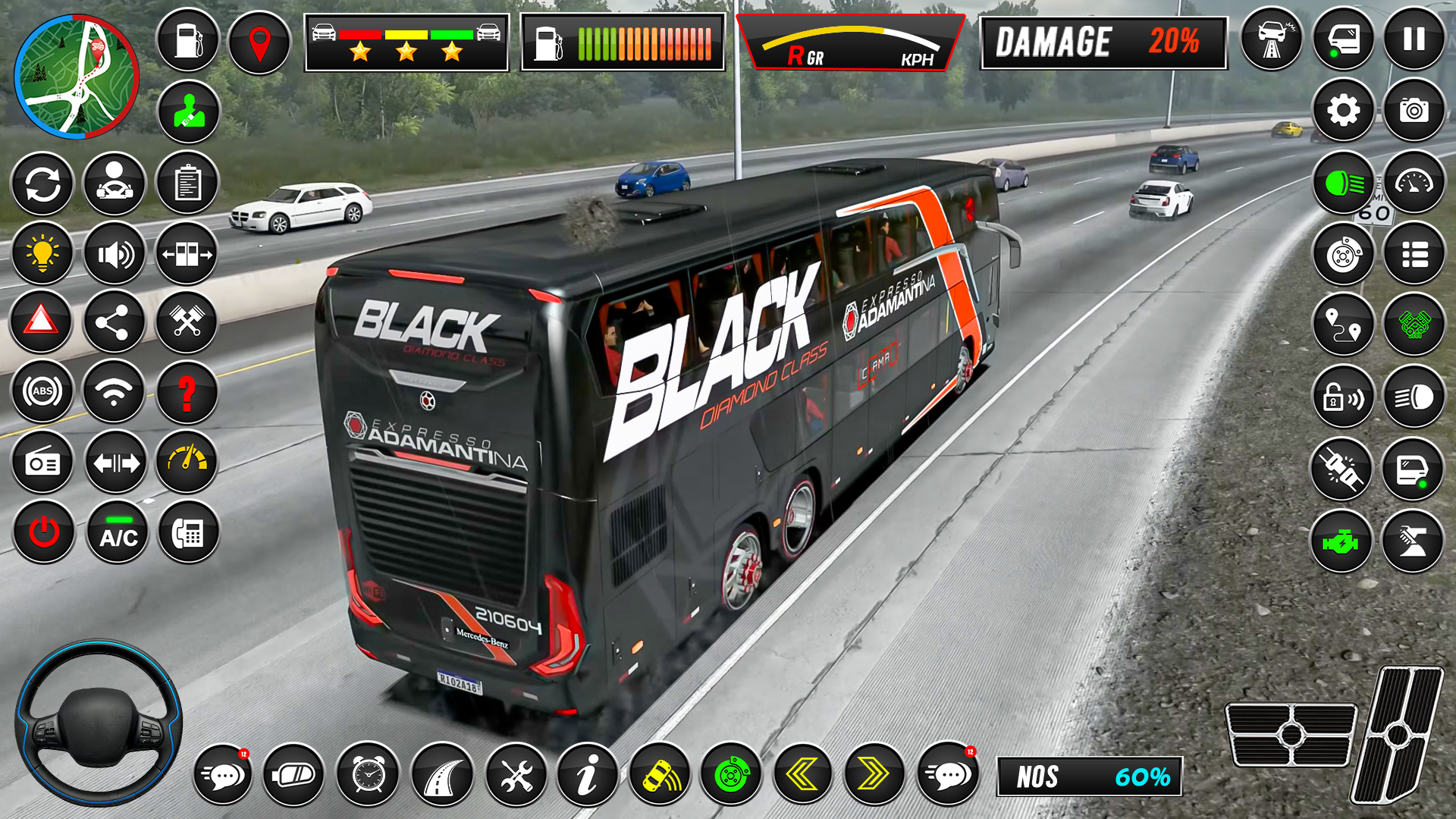 اسکرین شات 1 بازی US Bus Driving Game Bus Sim