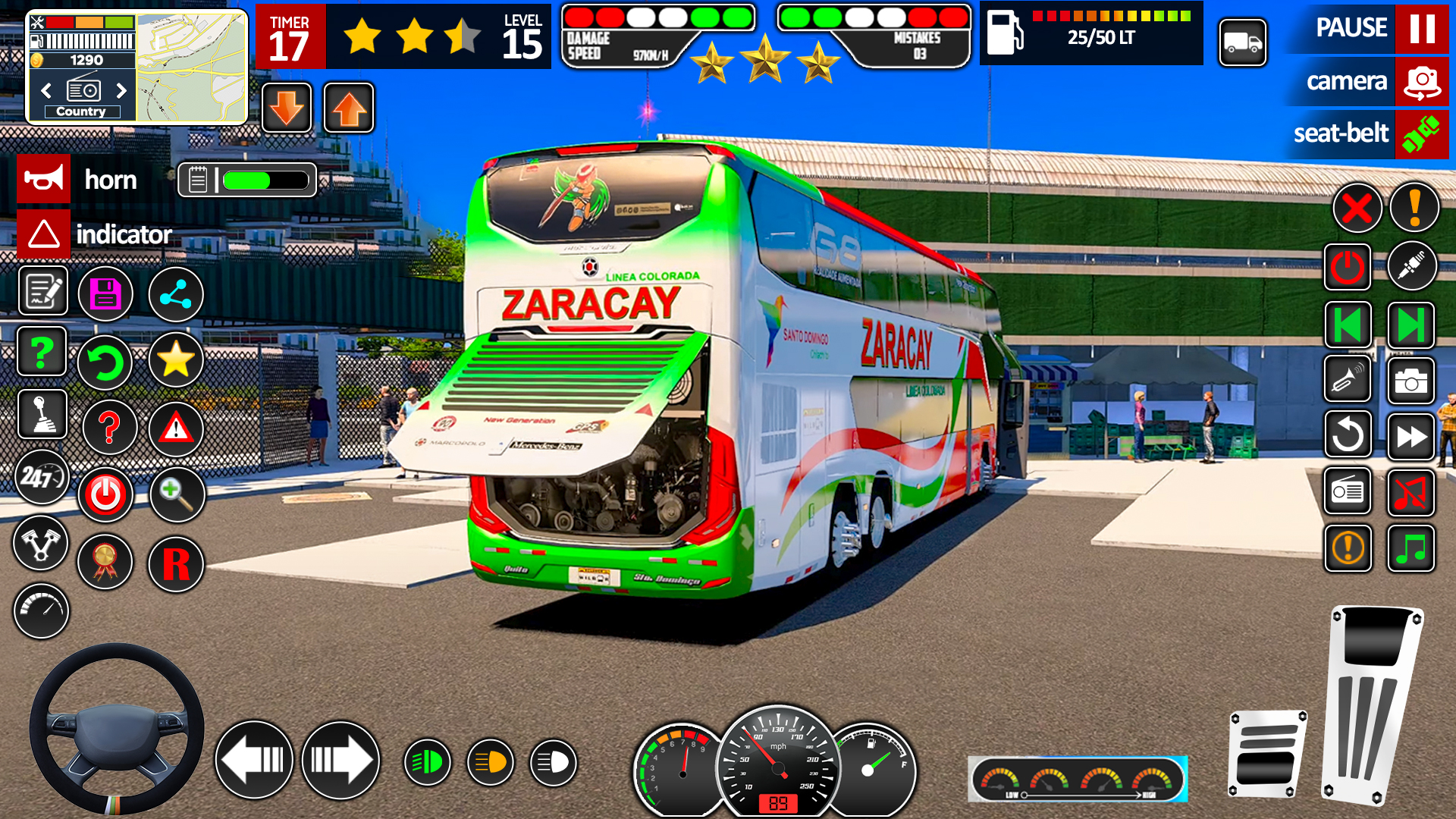 اسکرین شات 5 بازی US Bus Driving Game Bus Sim