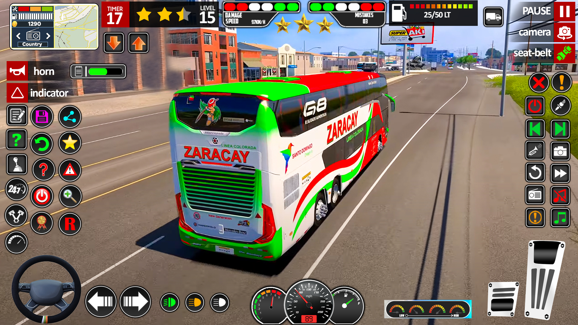 اسکرین شات 3 بازی US Bus Driving Game Bus Sim