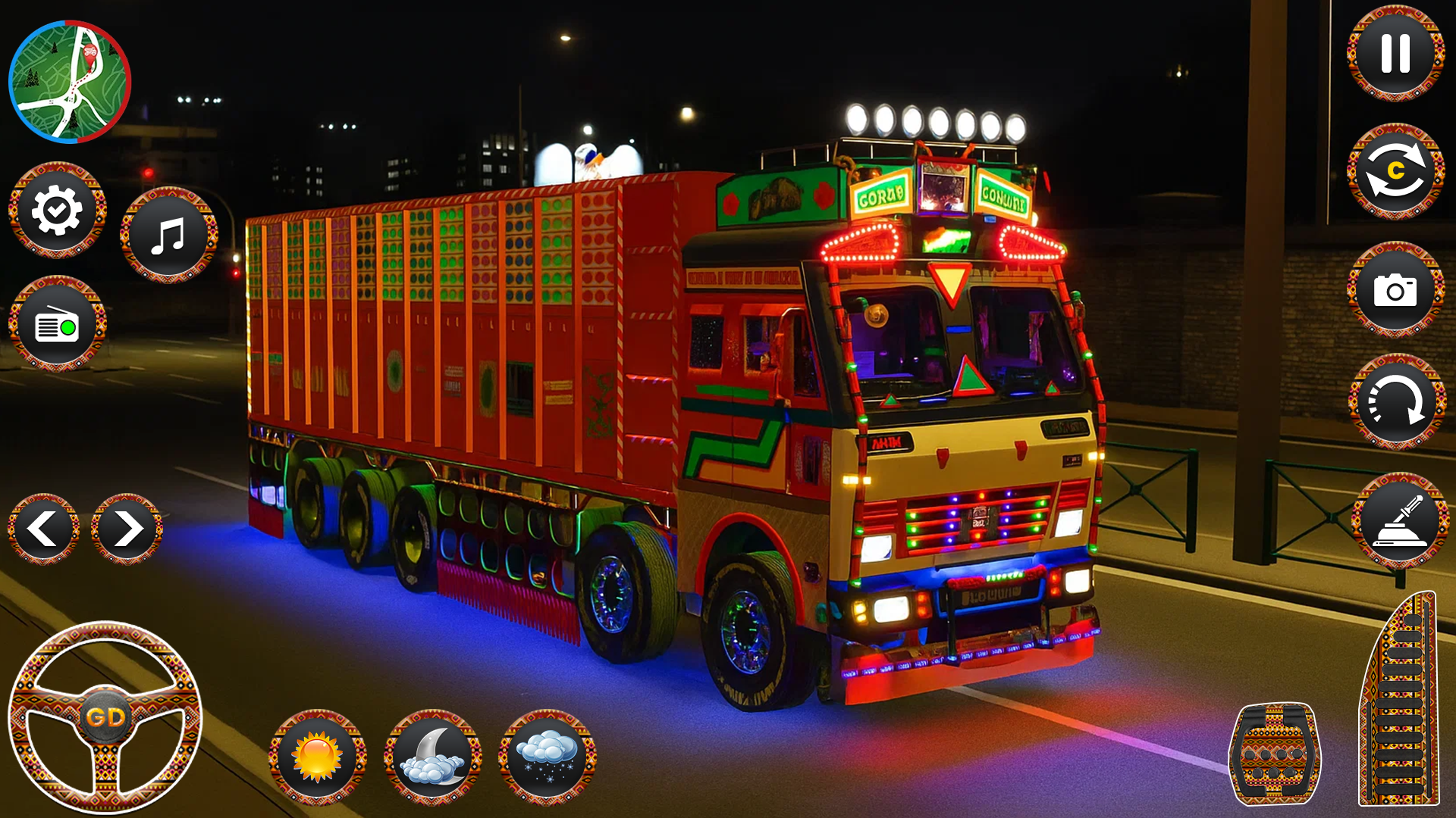 اسکرین شات 1 بازی Indian Truck Game Truck Sim