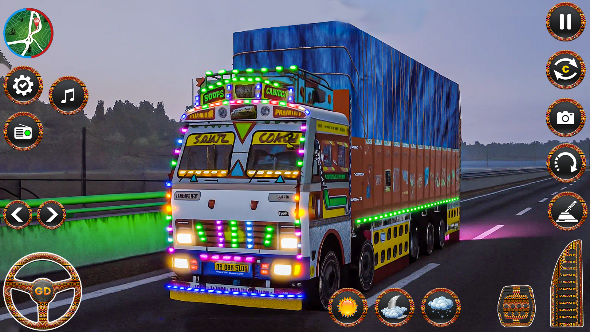 اسکرین شات 7 بازی Indian Truck Game Truck Sim