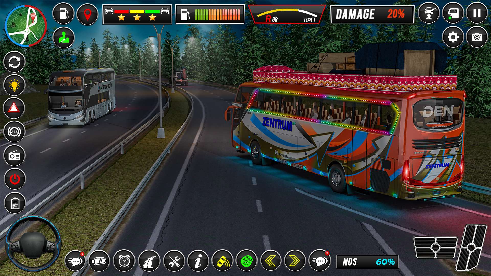 اسکرین شات 3 بازی Offroad Coach Driver Simulator