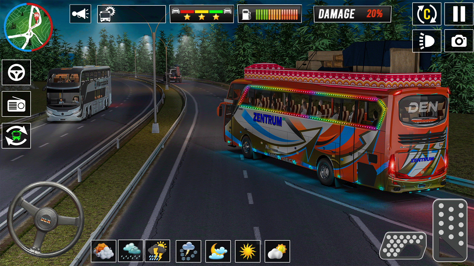 اسکرین شات 3 بازی US Bus Simulator Driving Game