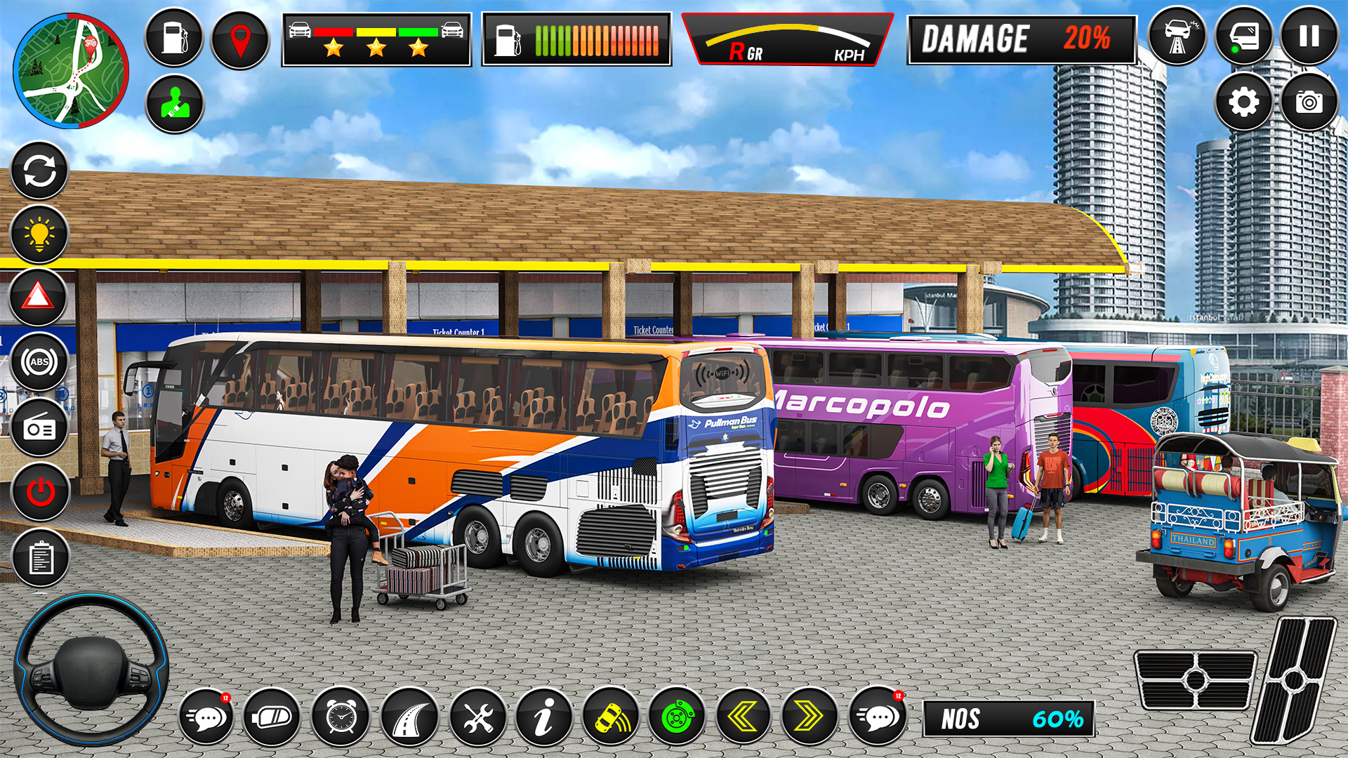اسکرین شات 4 بازی Offroad Coach Driver Simulator