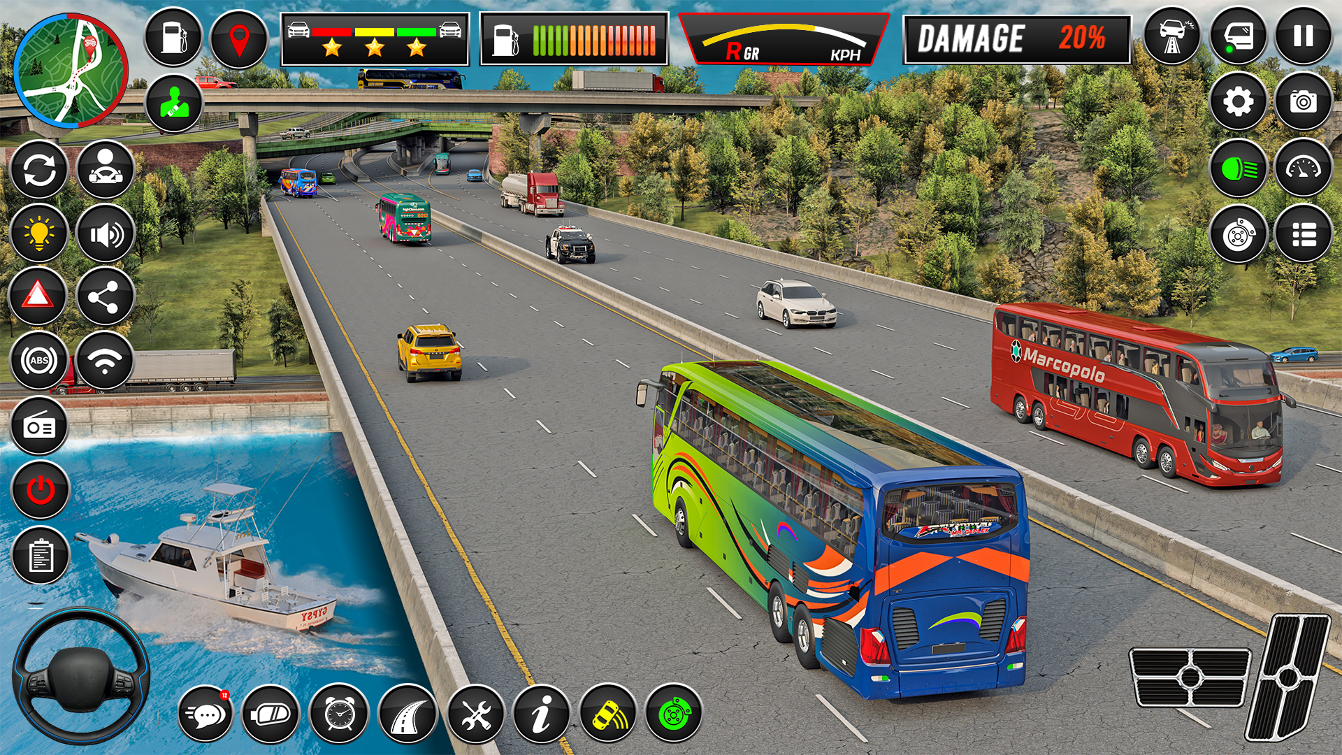 اسکرین شات 1 بازی Offroad Coach Driver Simulator