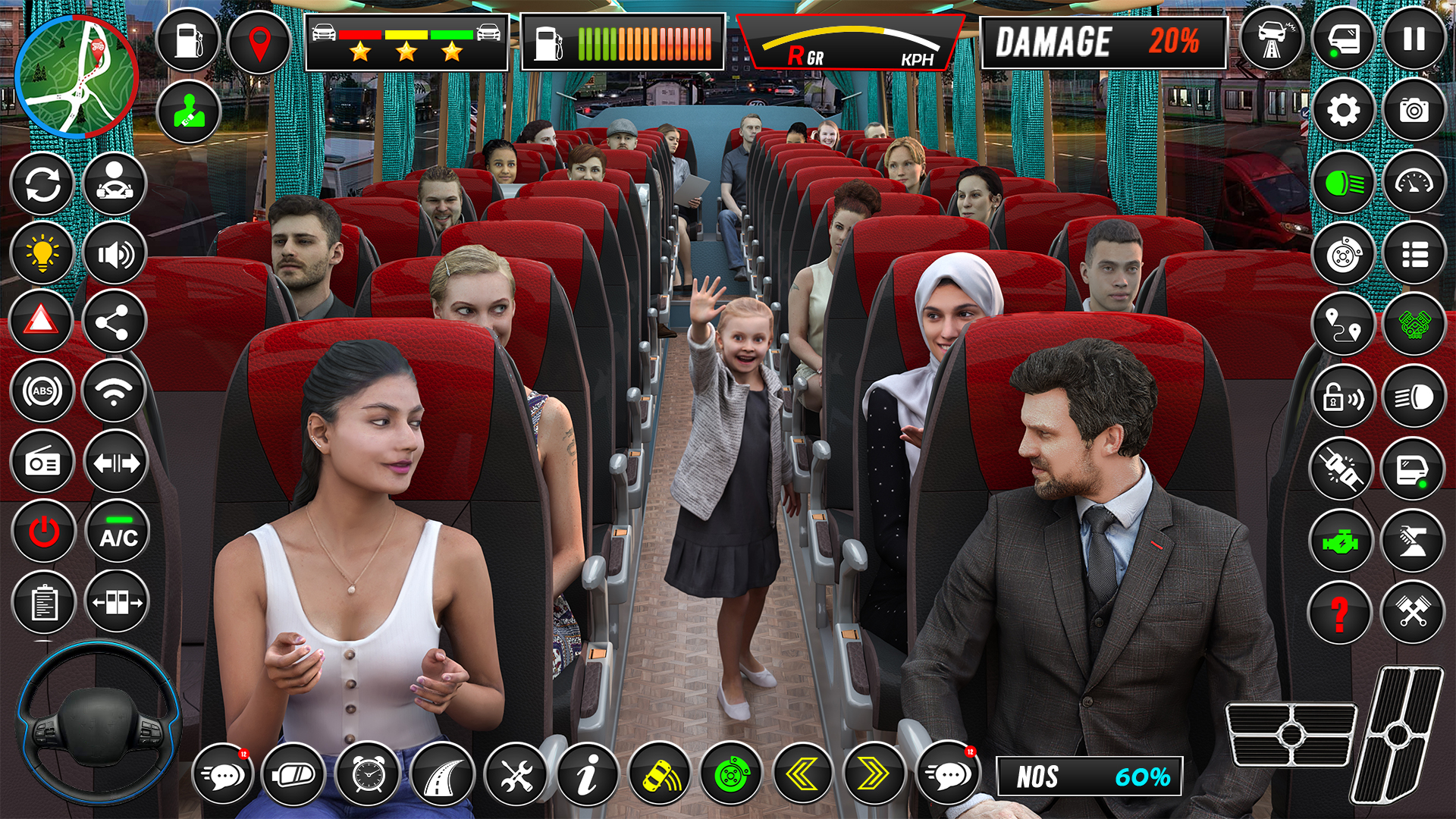اسکرین شات 5 بازی Offroad Coach Driver Simulator