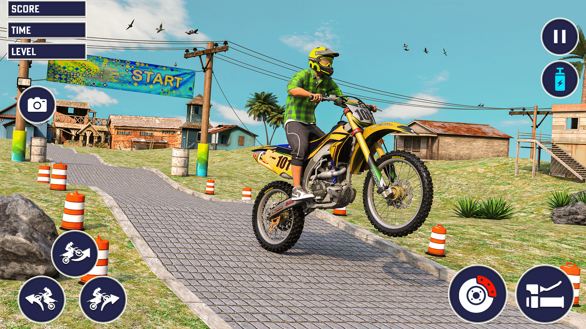 اسکرین شات 3 بازی Bike Stunt: Bike Racing Games