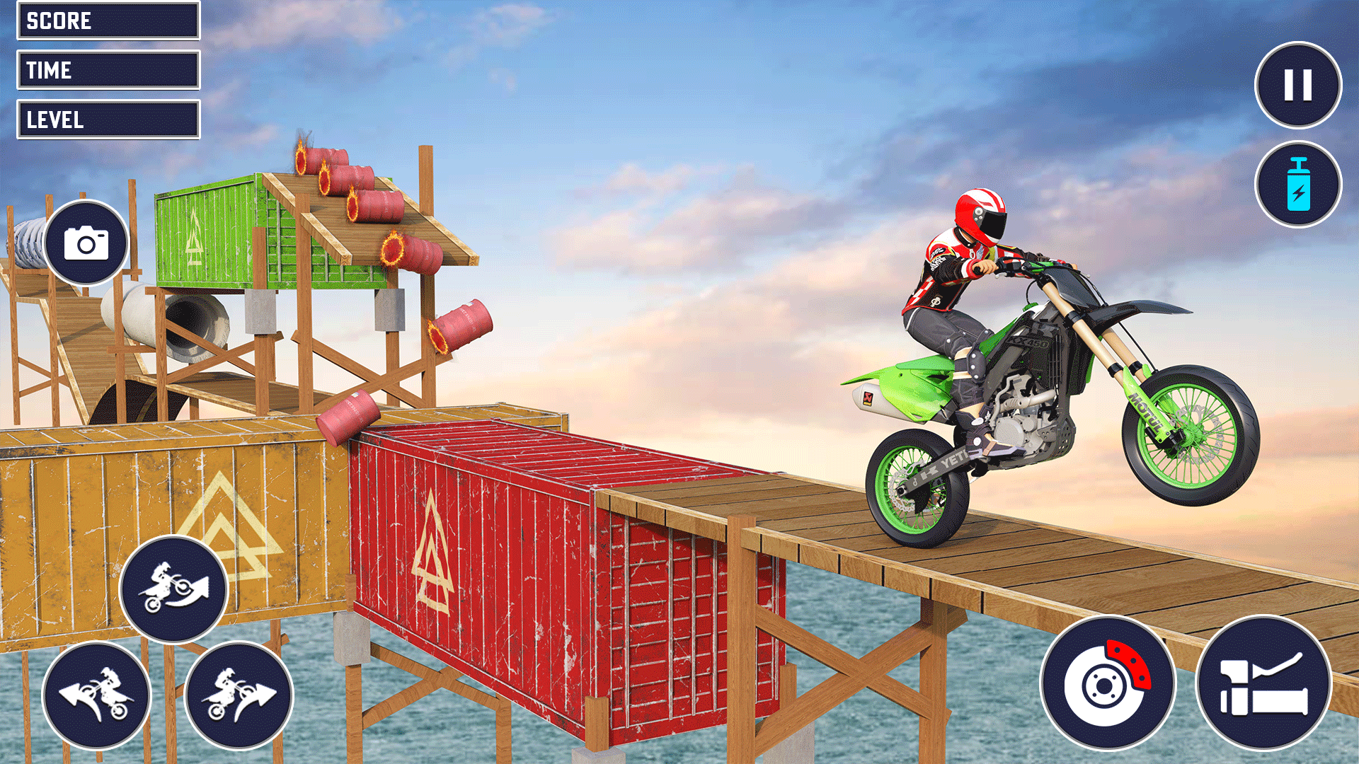 اسکرین شات 5 بازی Bike Stunt: Bike Racing Games