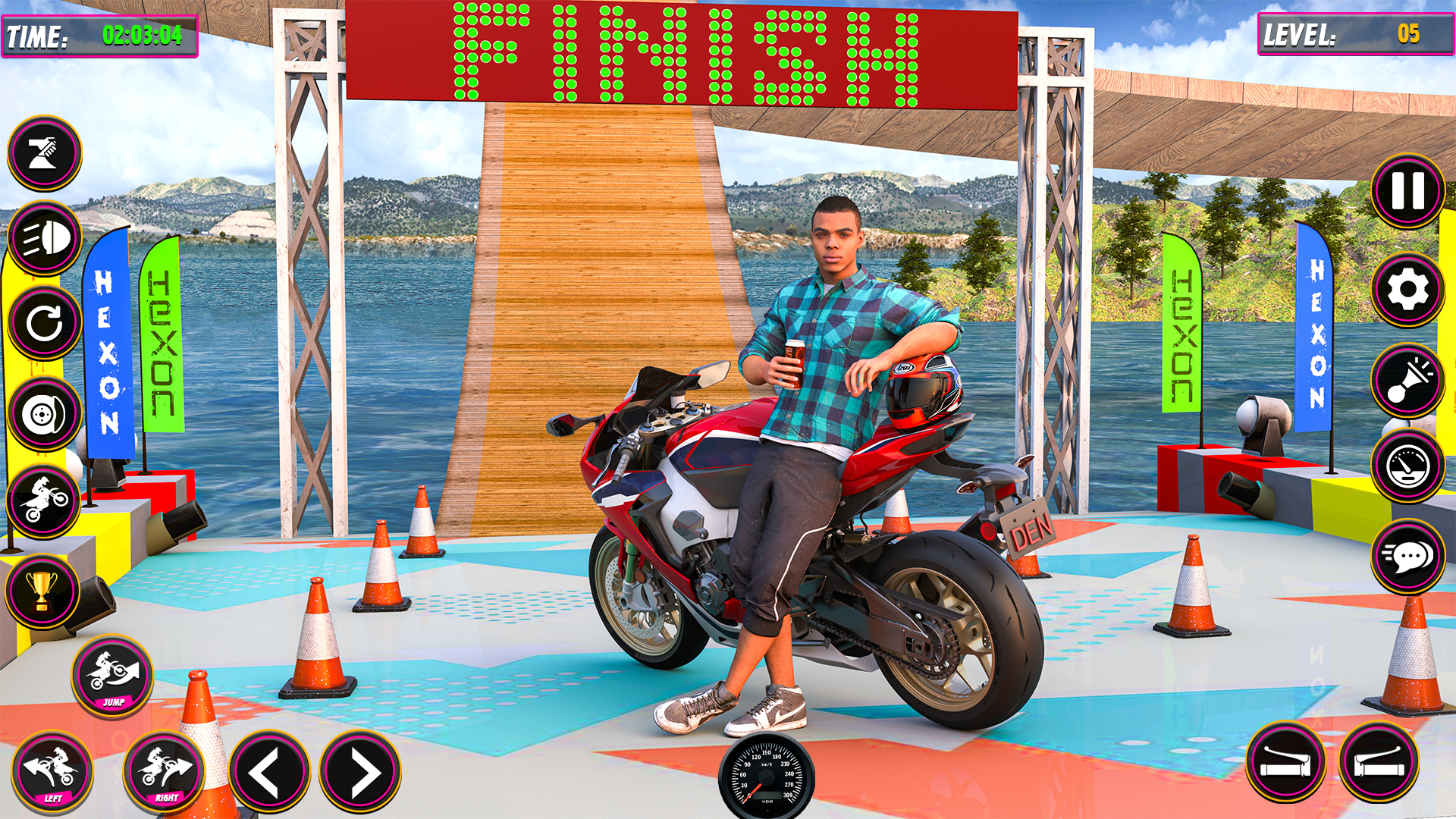 اسکرین شات 4 بازی Bike Stunt: Bike Racing Games
